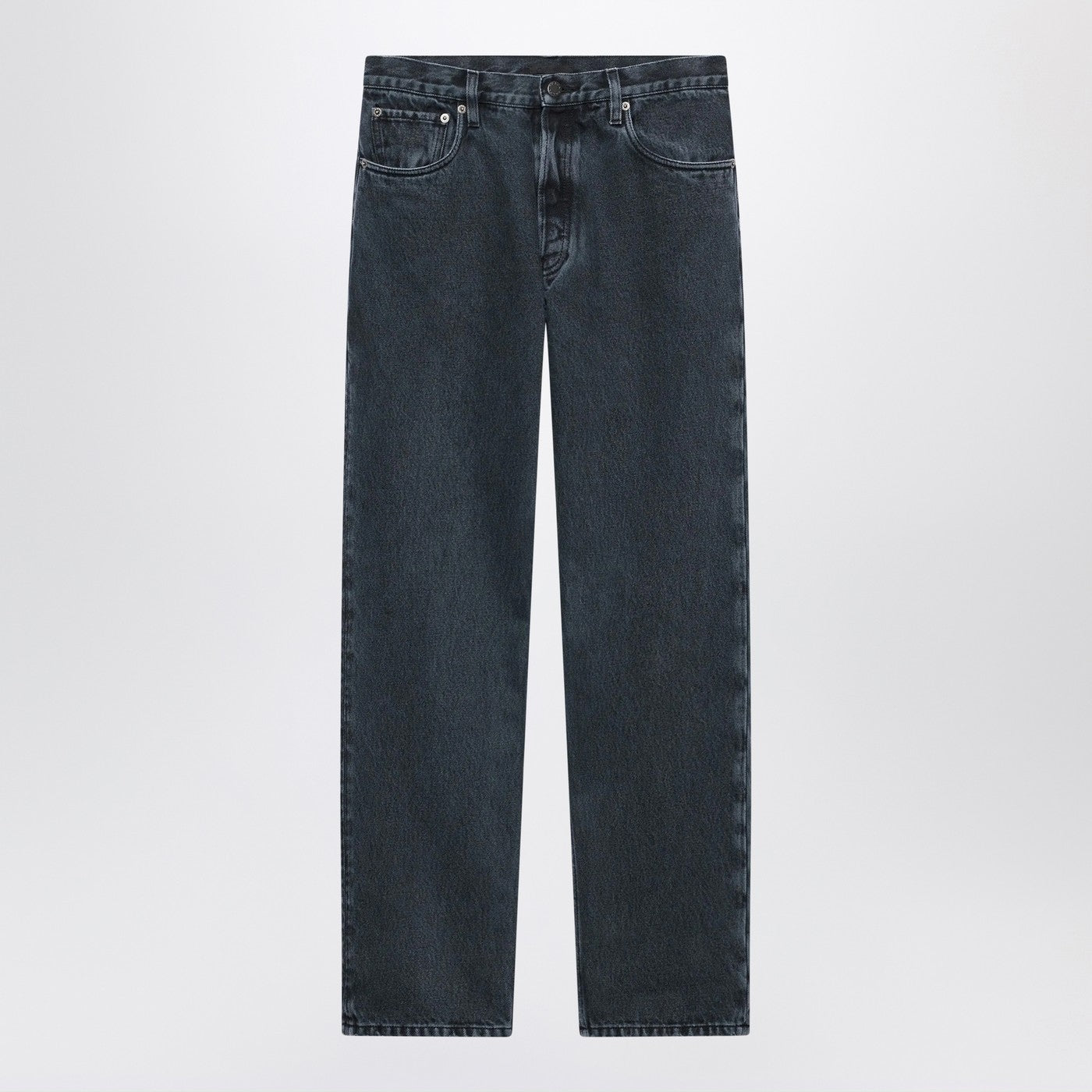 Prada Regular Jeans In Obsidian Colour Men PRADA