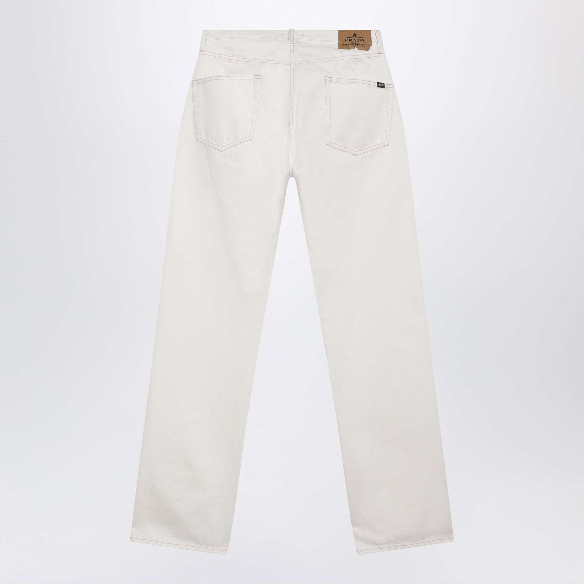 Prada White Denim Jeans Men PRADA