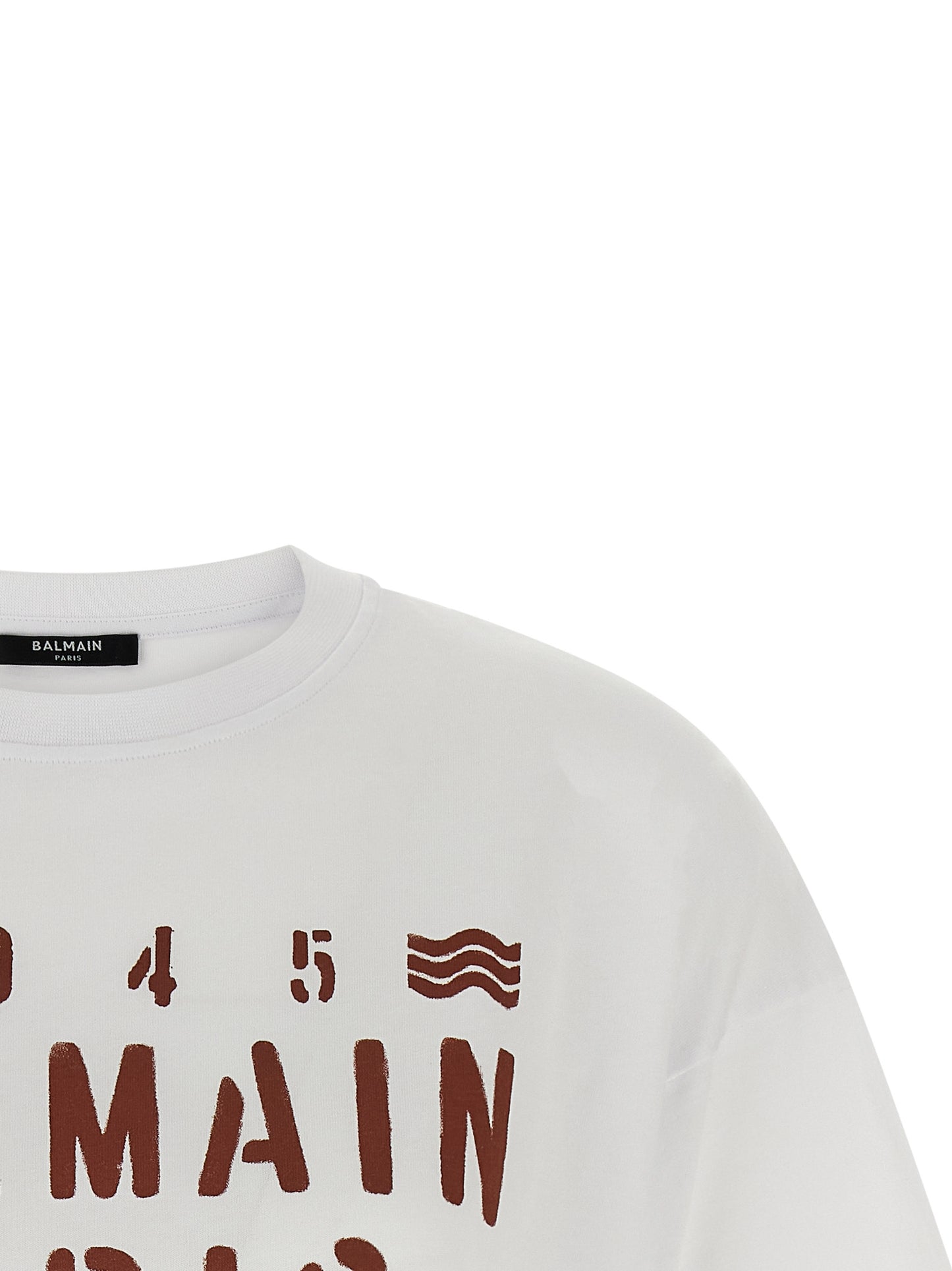 Balmain Women 'Plage' Print T-Shirt BALMAIN