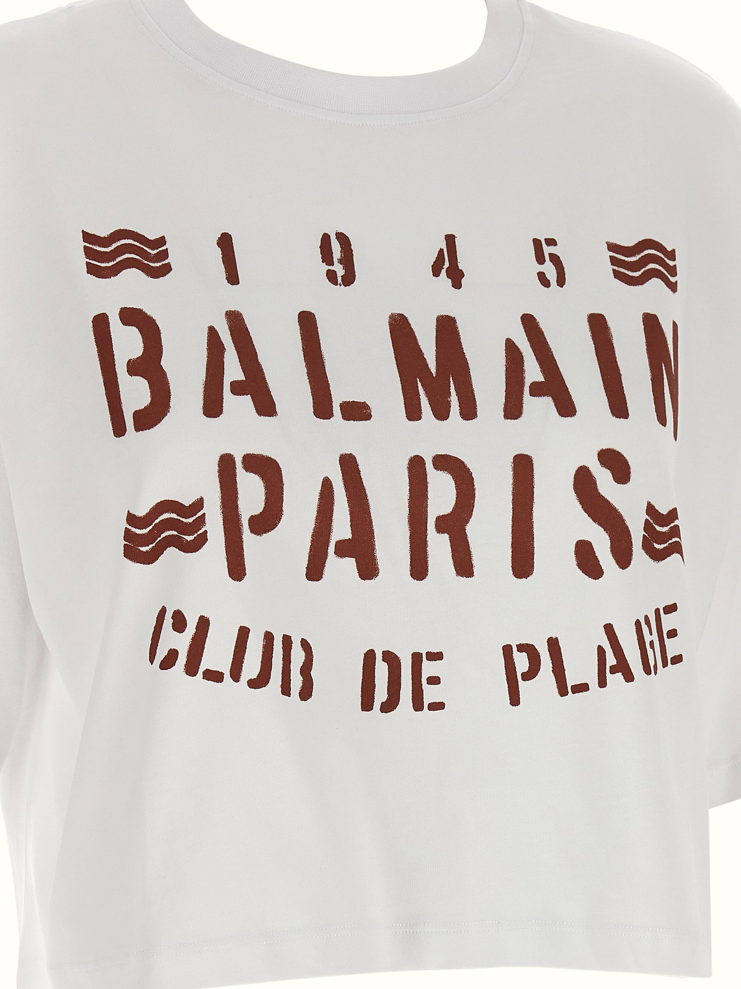 Balmain Women 'Plage' Print T-Shirt BALMAIN