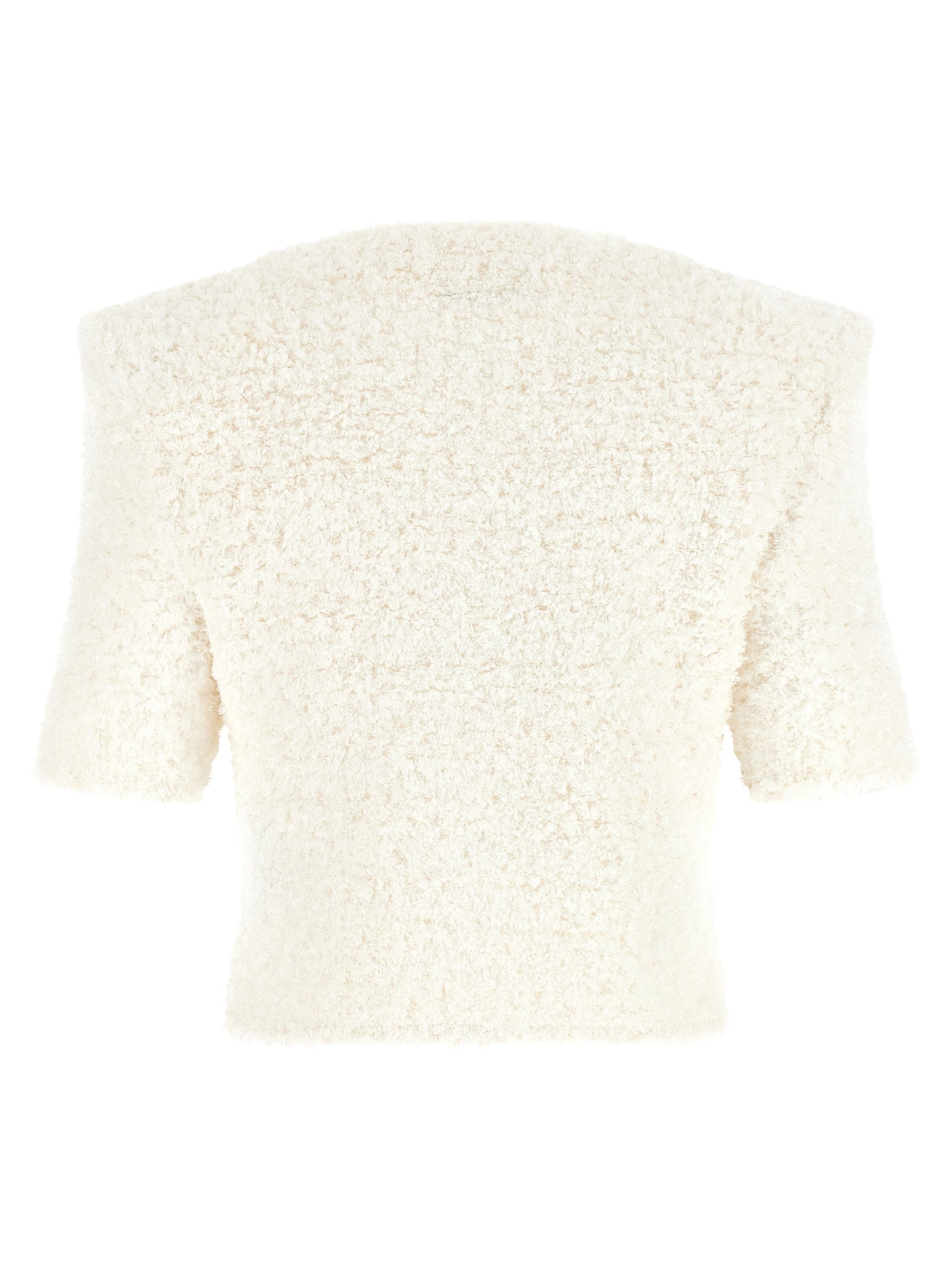 Balmain Women Cardigan Tweed Plumetis BALMAIN