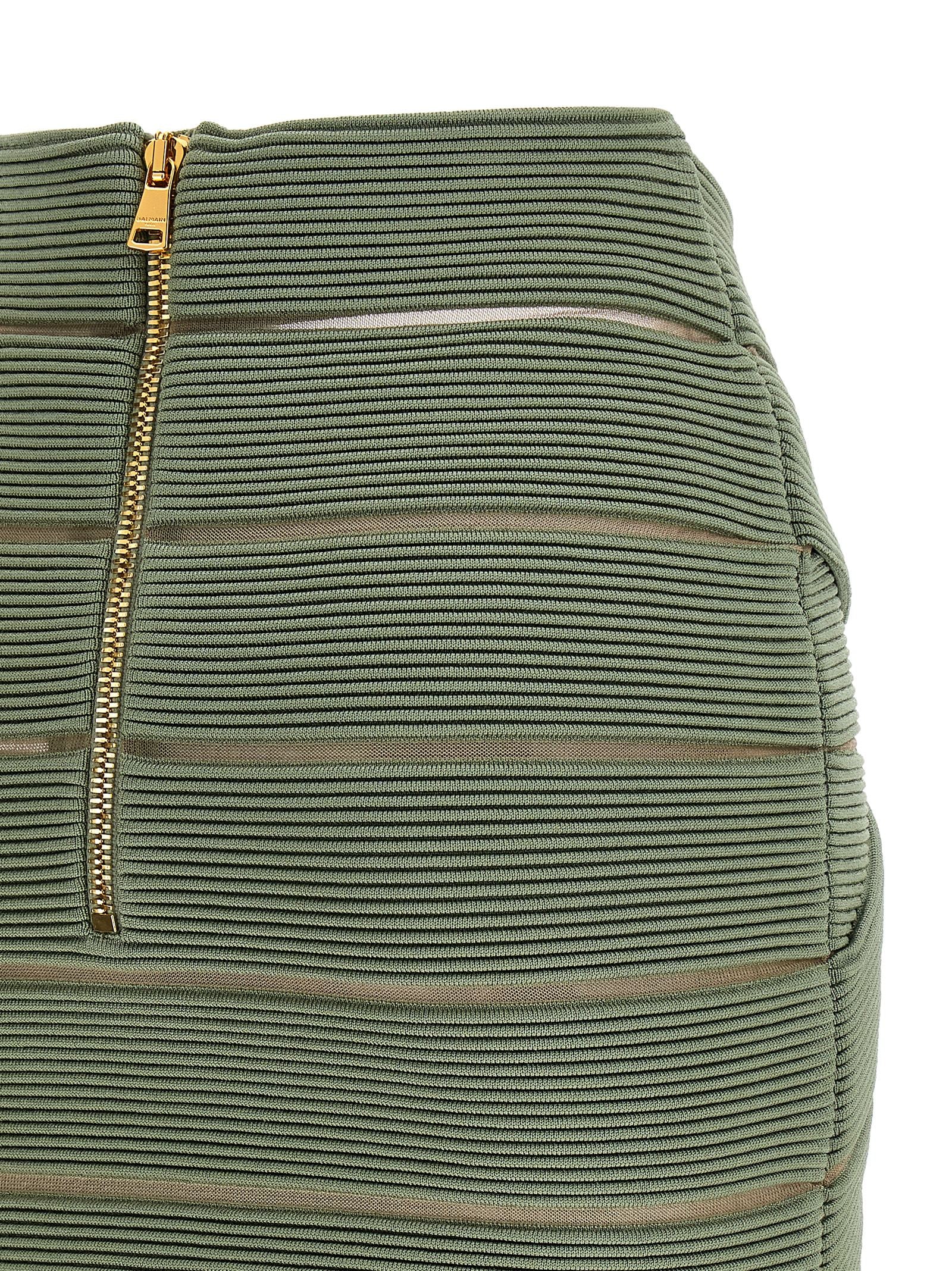 Balmain Women V-Shaped Waist Skirt BALMAIN