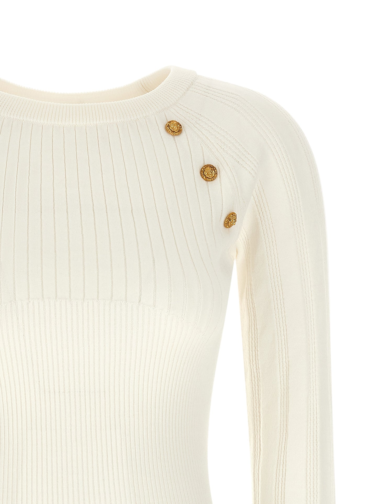 Balmain Women 3 Buttons Sweater BALMAIN