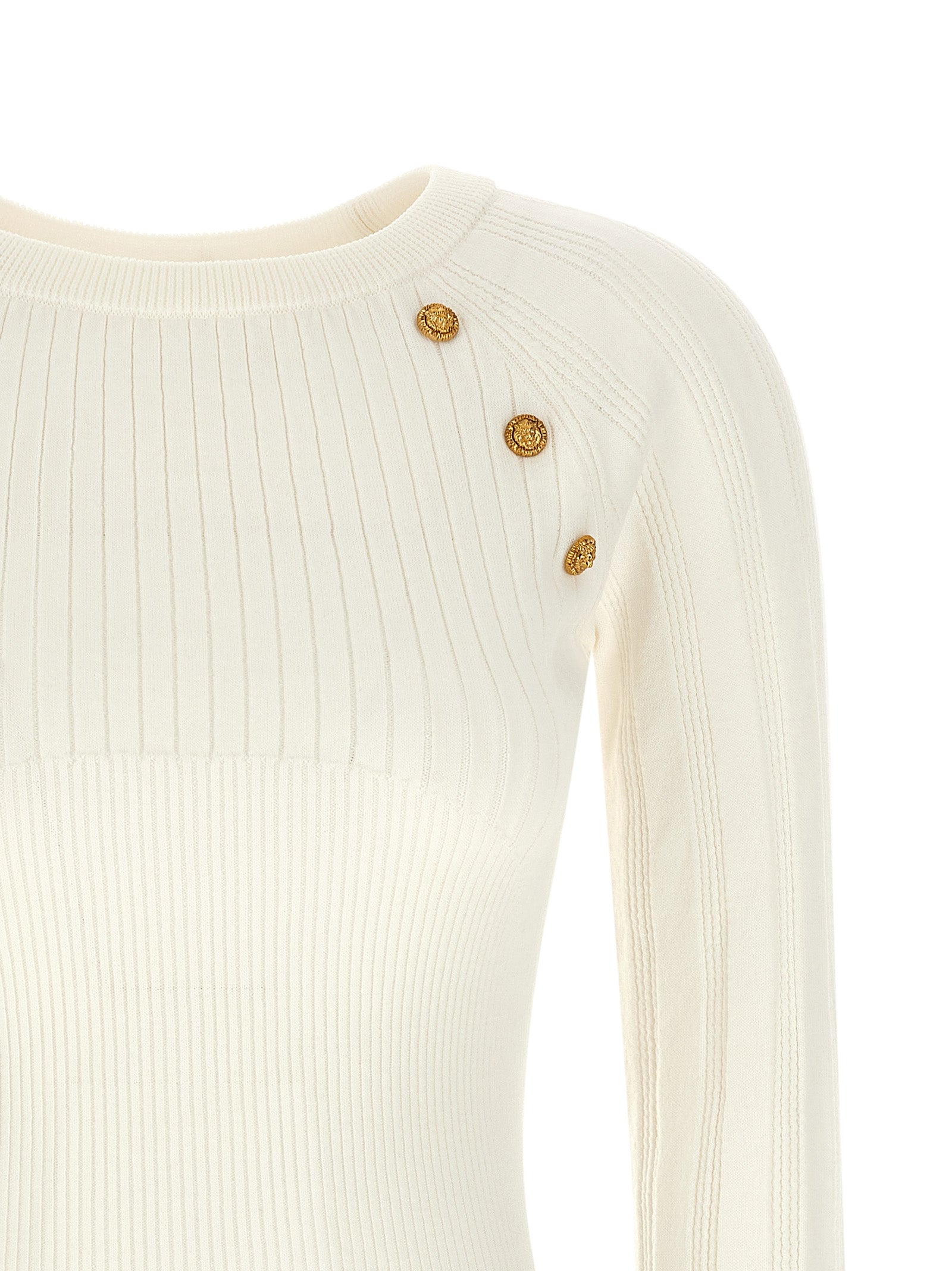 Balmain Women 3 Buttons Sweater BALMAIN