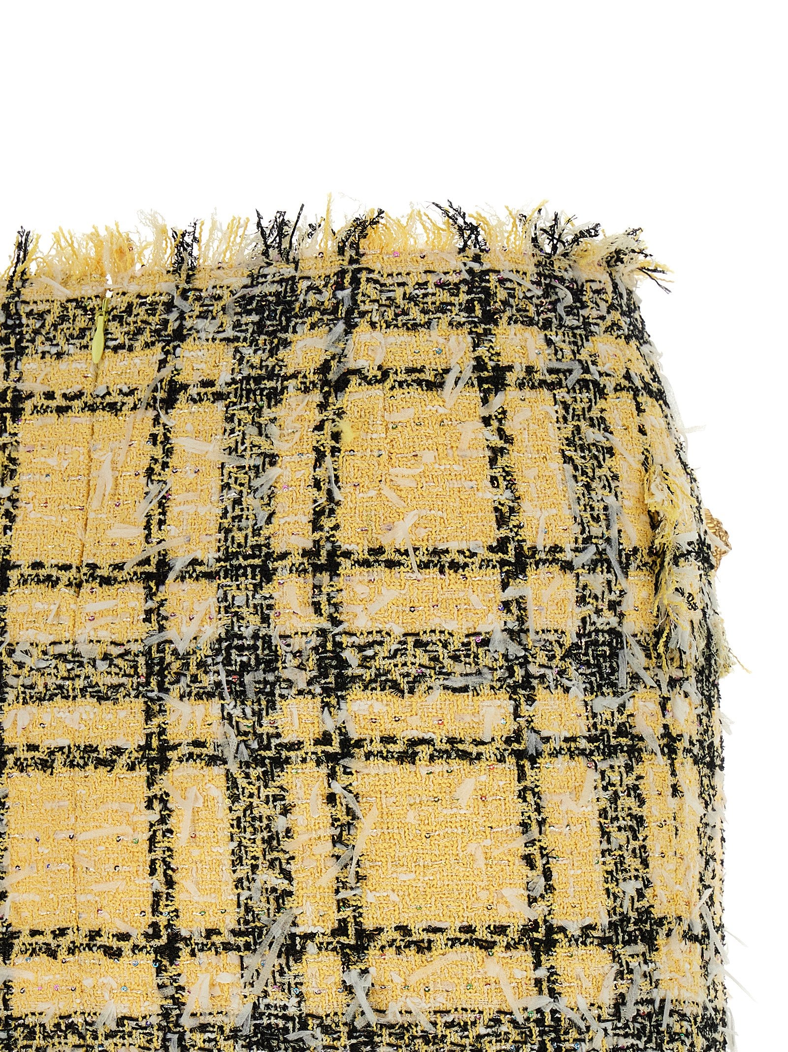 Balmain Women Lurex Tweed Skirt BALMAIN
