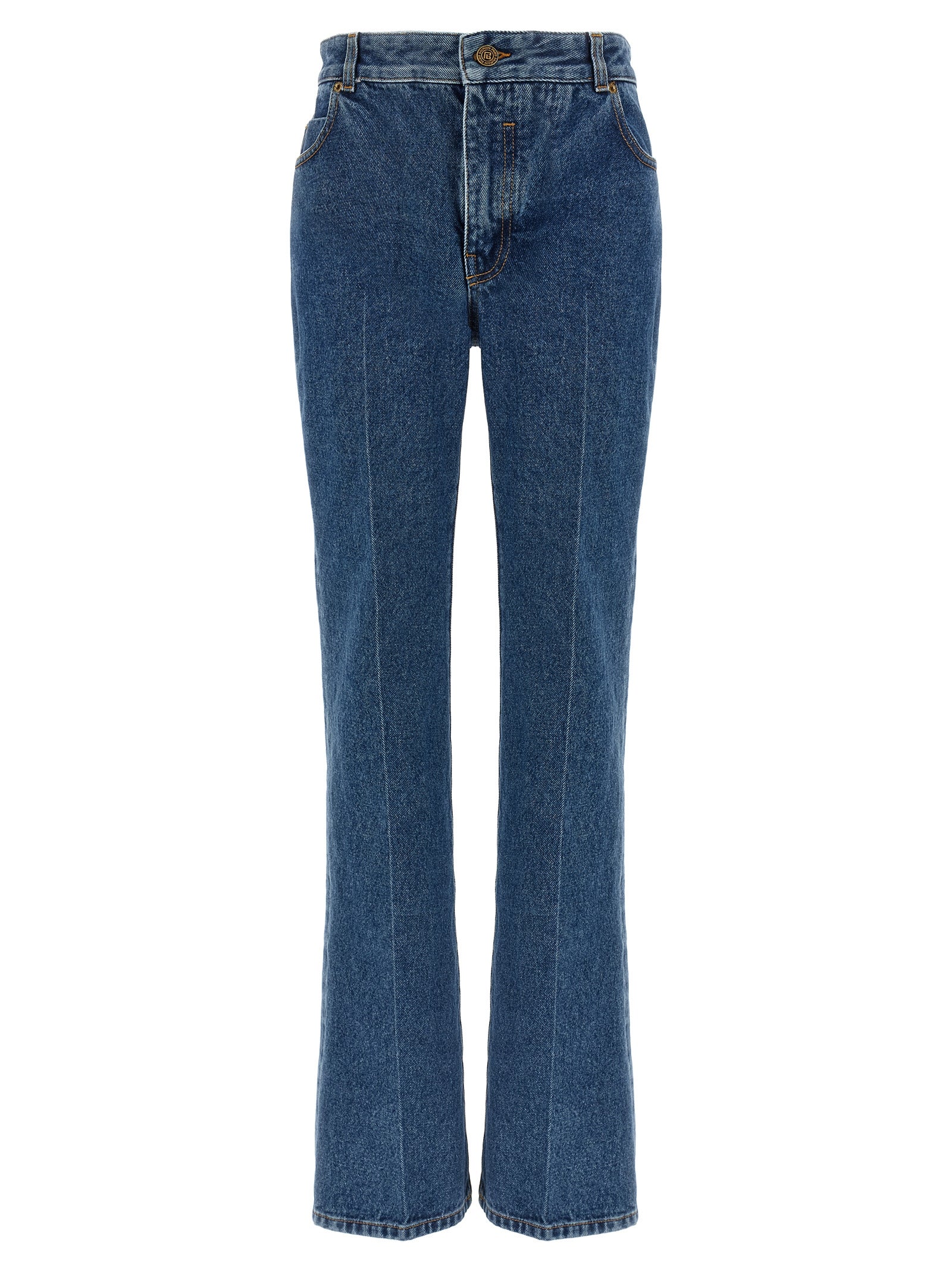 Balmain Women Embroidery Jeans BALMAIN
