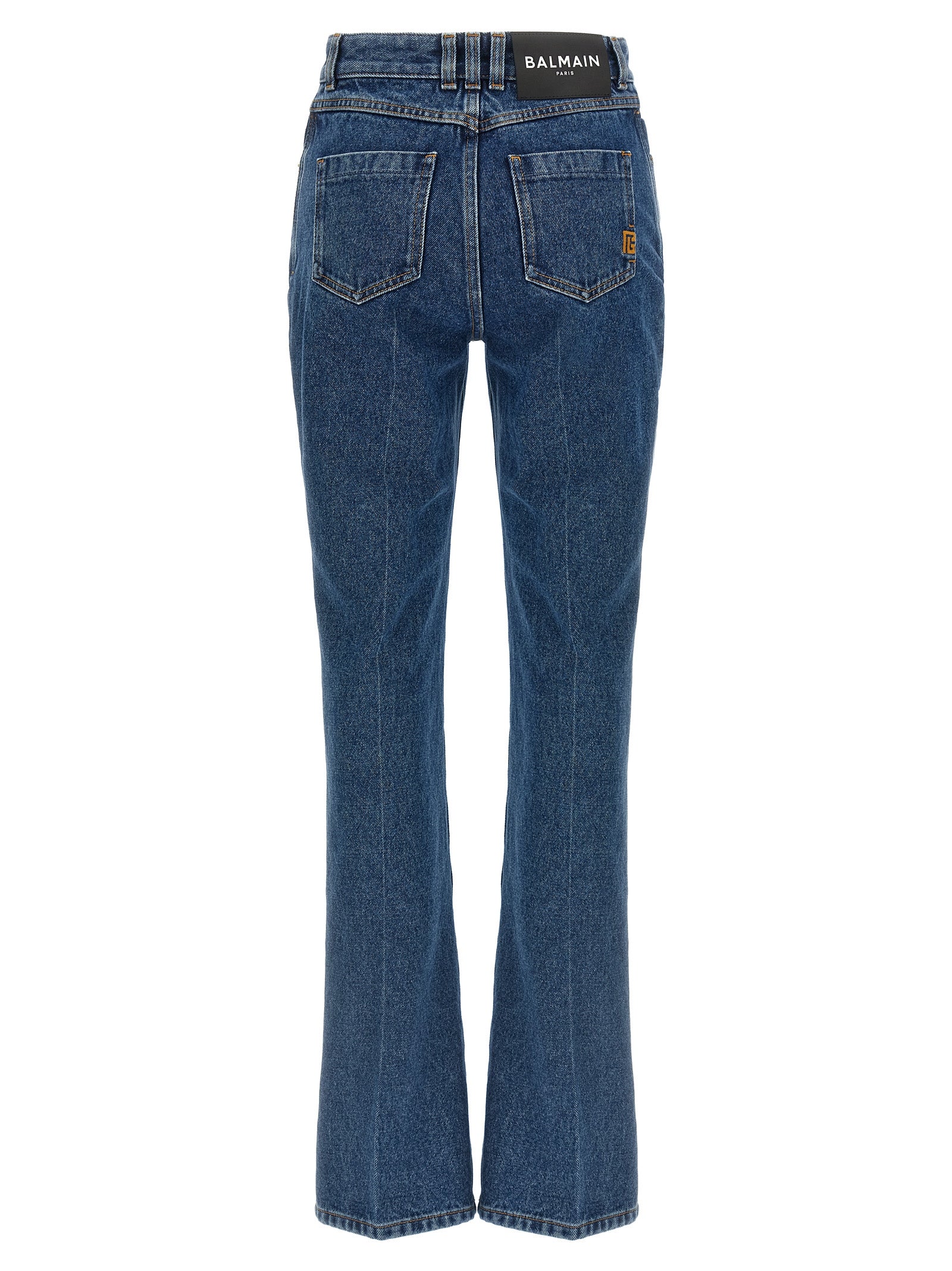 Balmain Women Embroidery Jeans BALMAIN