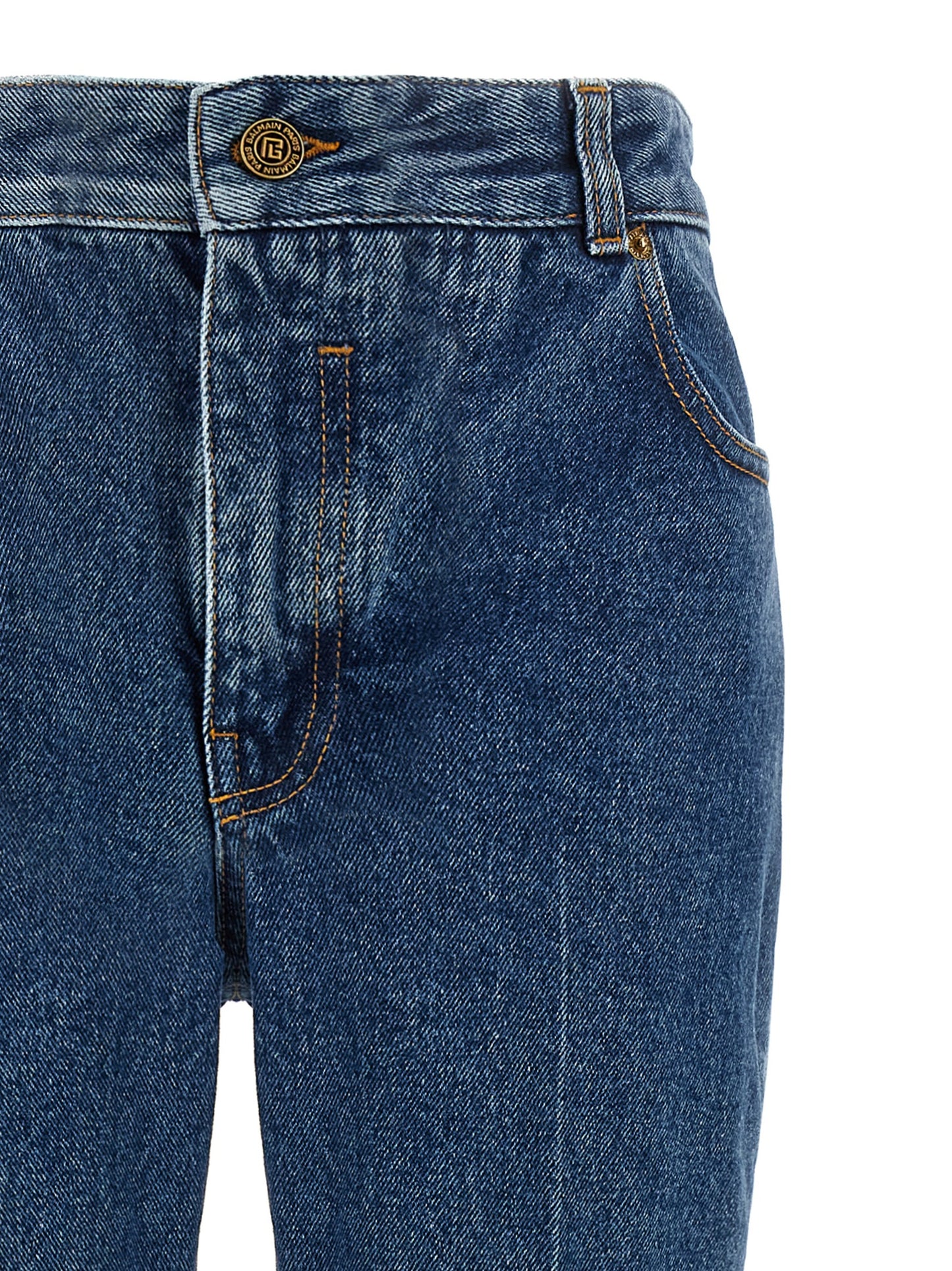 Balmain Women Embroidery Jeans BALMAIN