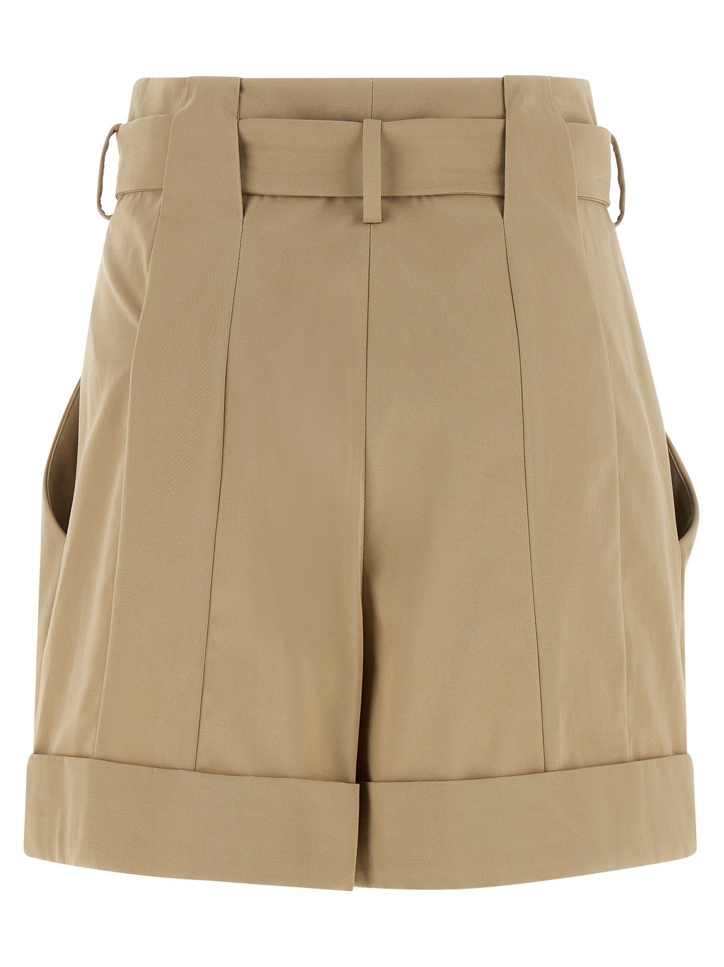 Balmain Women 'Anthem' Buckle Shorts BALMAIN