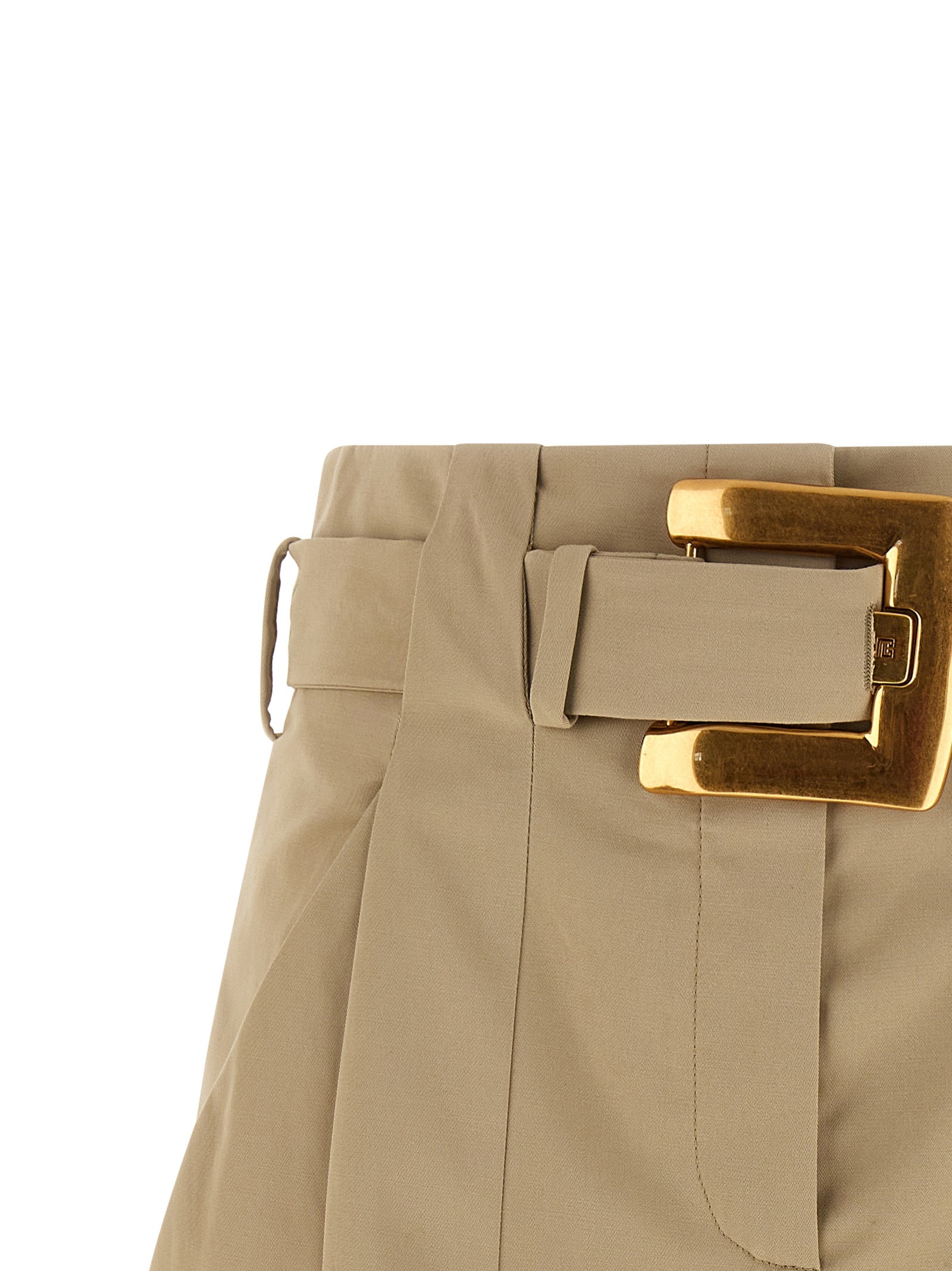 Balmain Women 'Anthem' Buckle Shorts BALMAIN