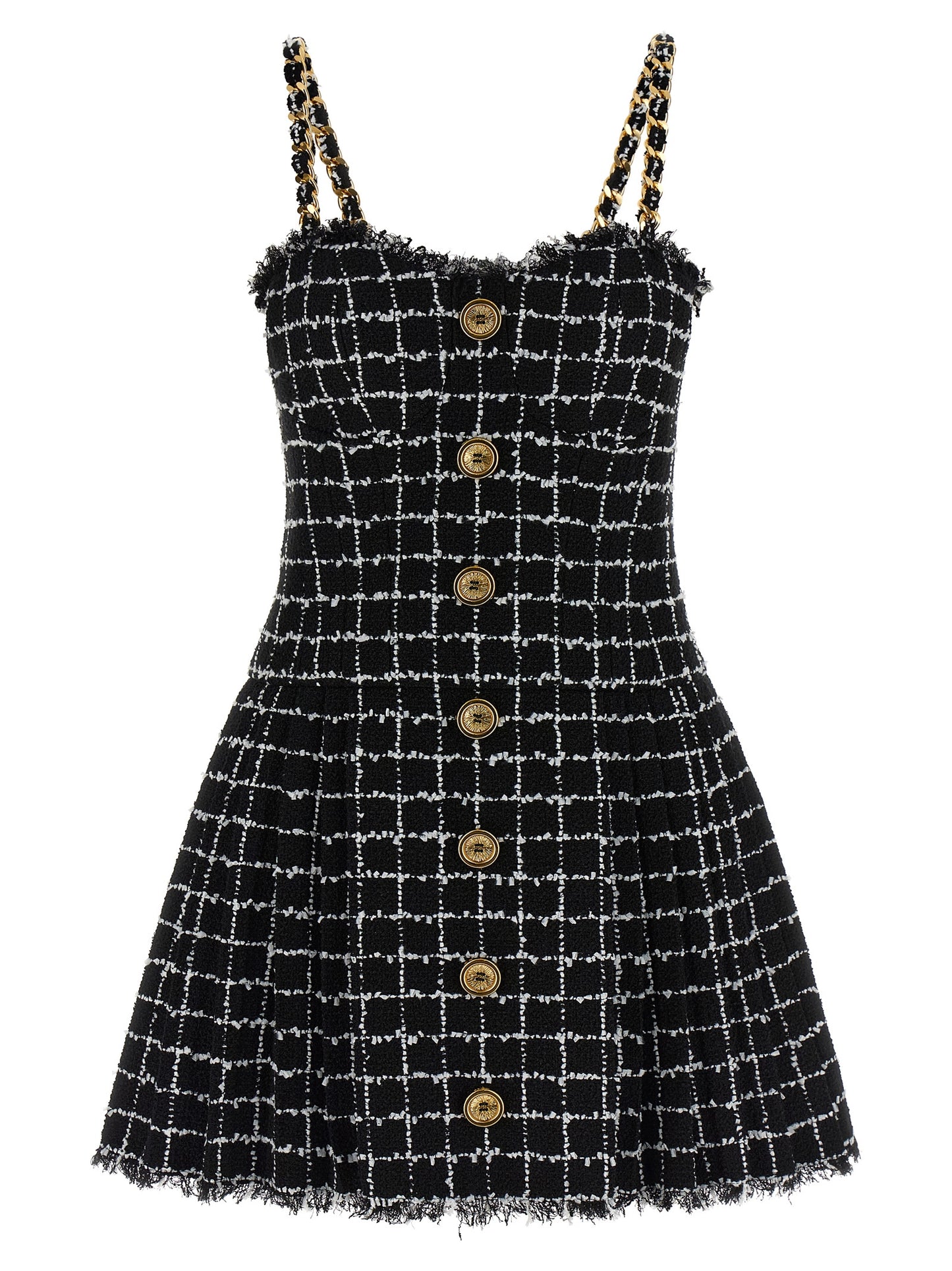 Balmain Women Tweed Dress BALMAIN