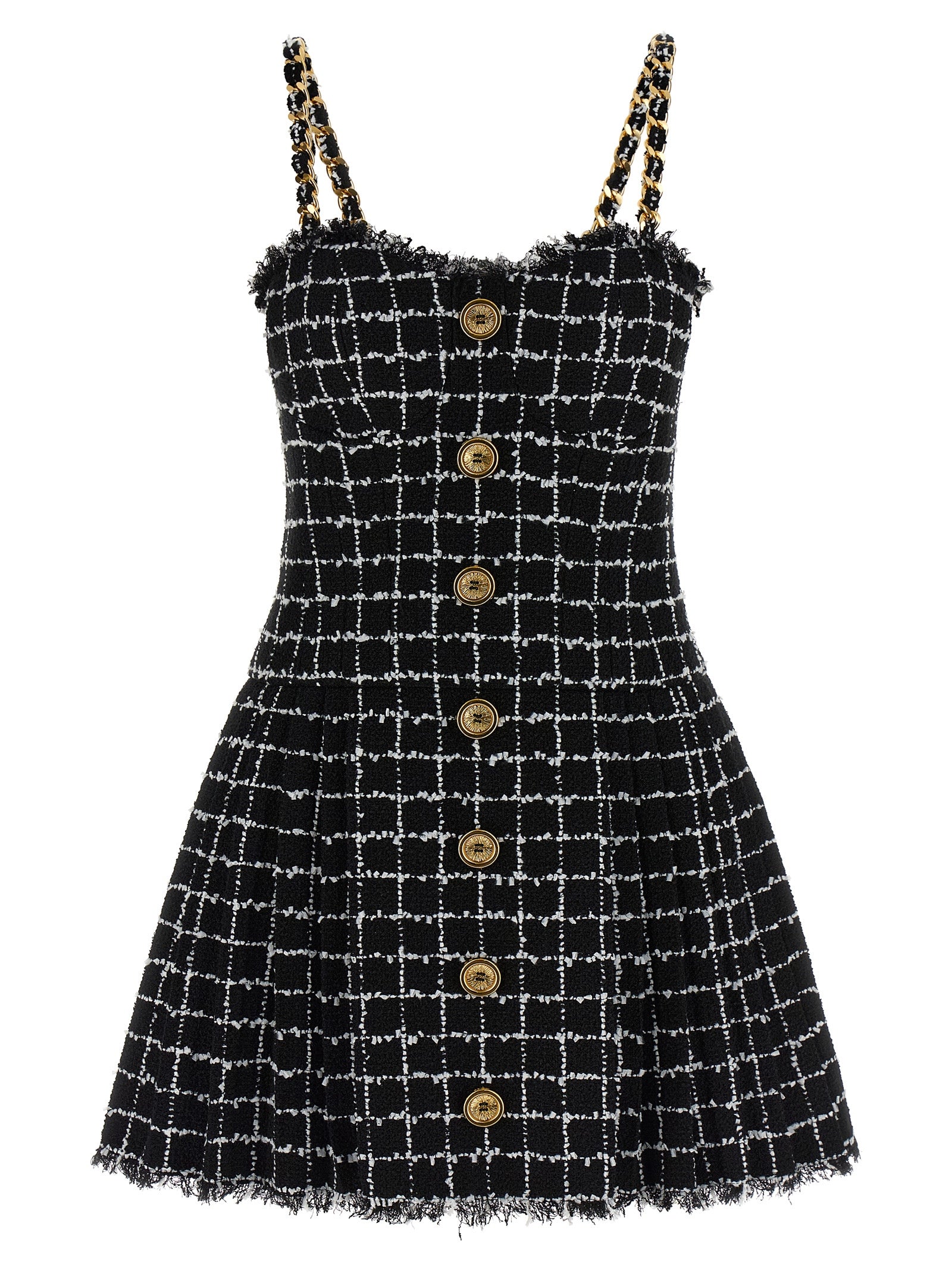 Balmain Women Tweed Dress BALMAIN