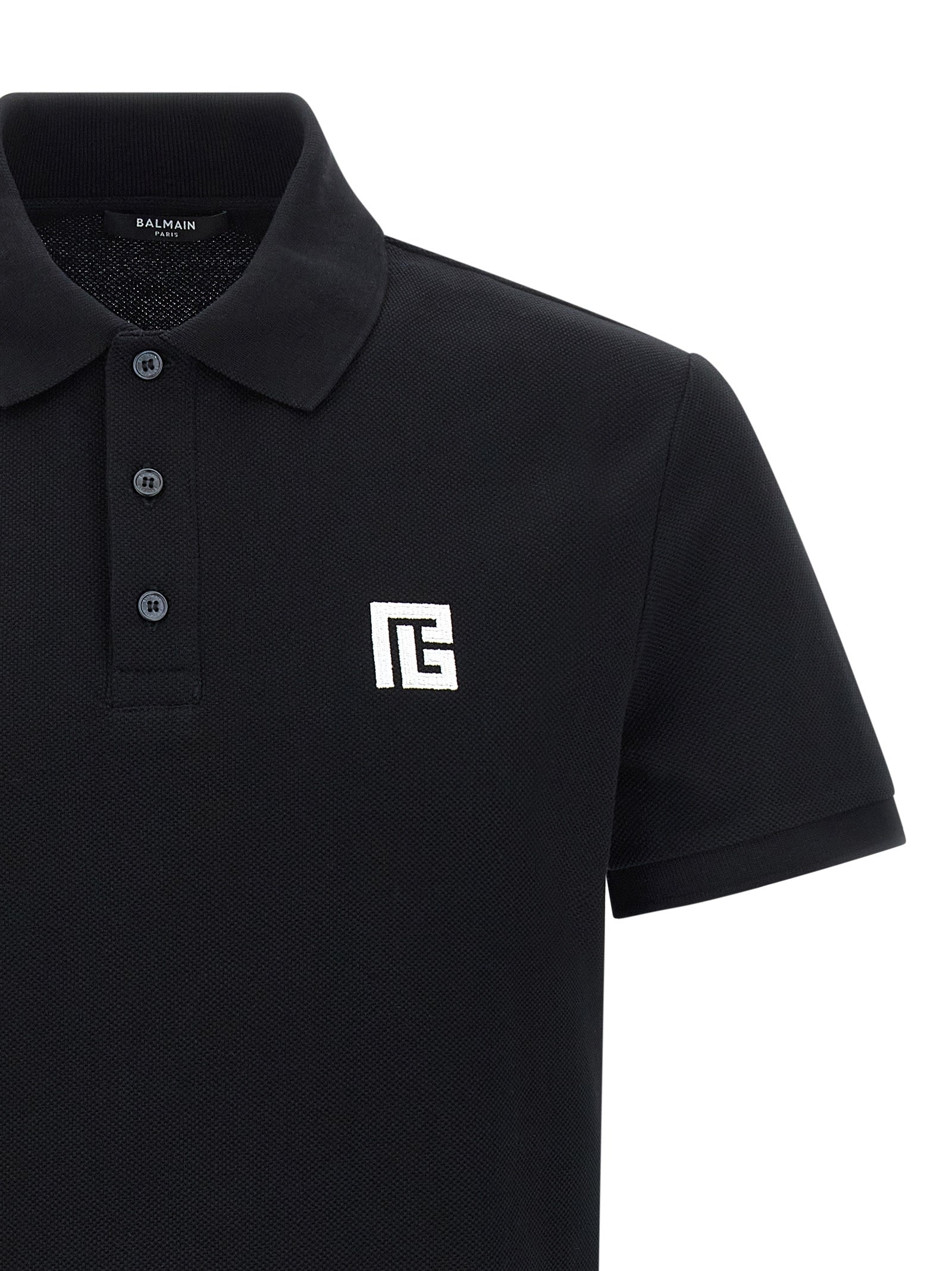 Balmain Men Embroidery Polo Shirt BALMAIN