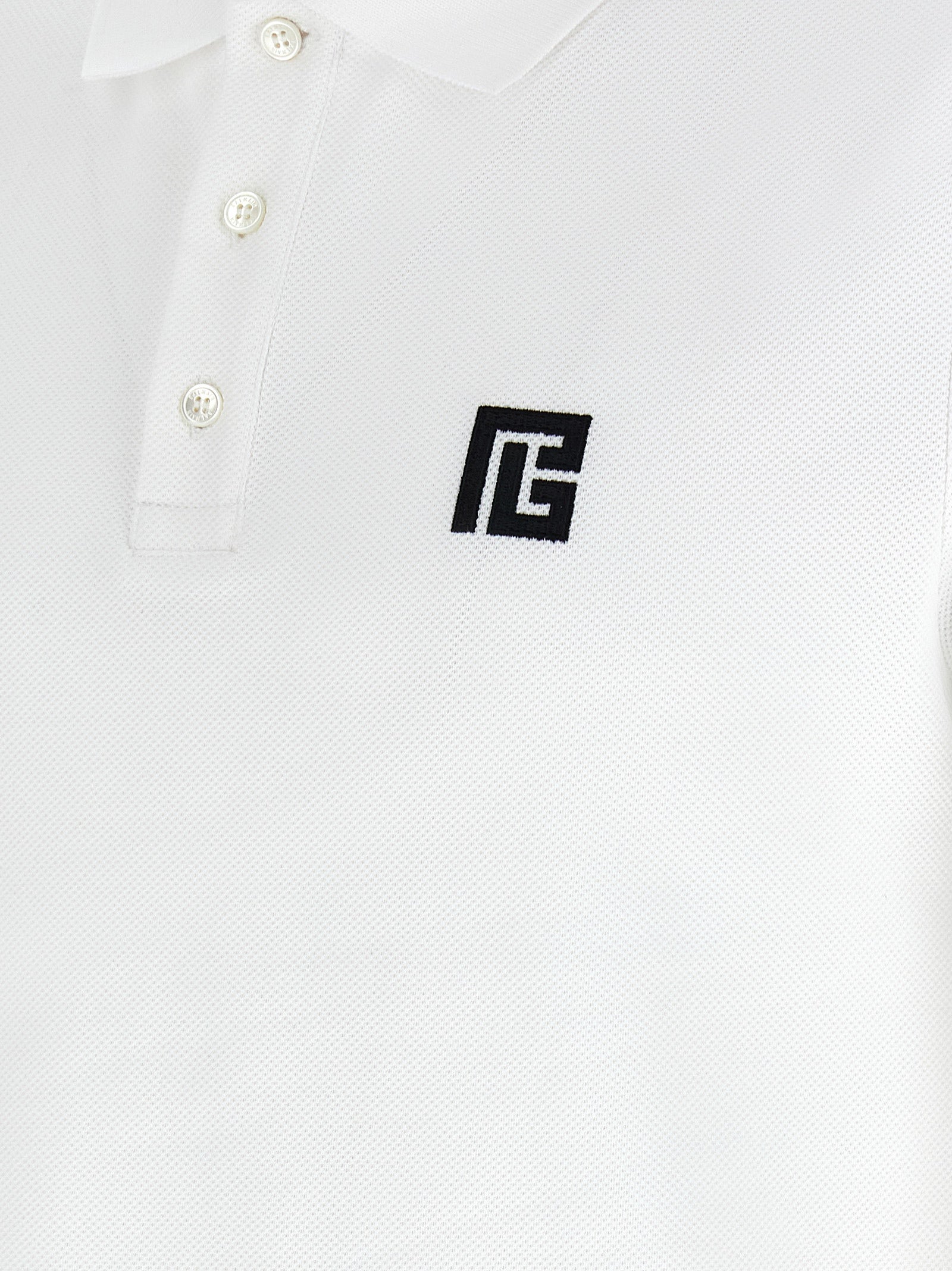 Balmain Men Embroidery Polo Shirt BALMAIN