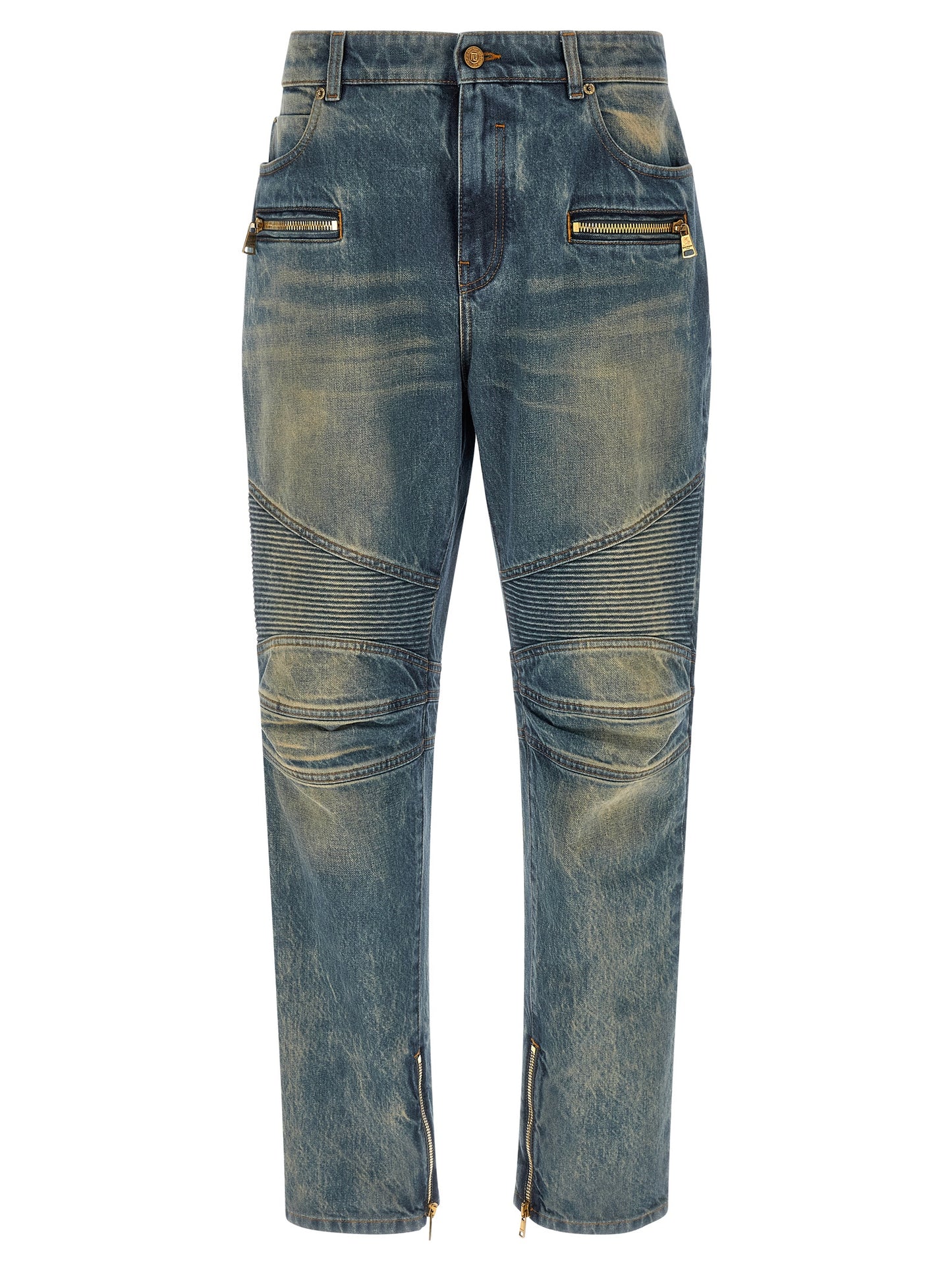 Balmain Men Biker Jeans BALMAIN