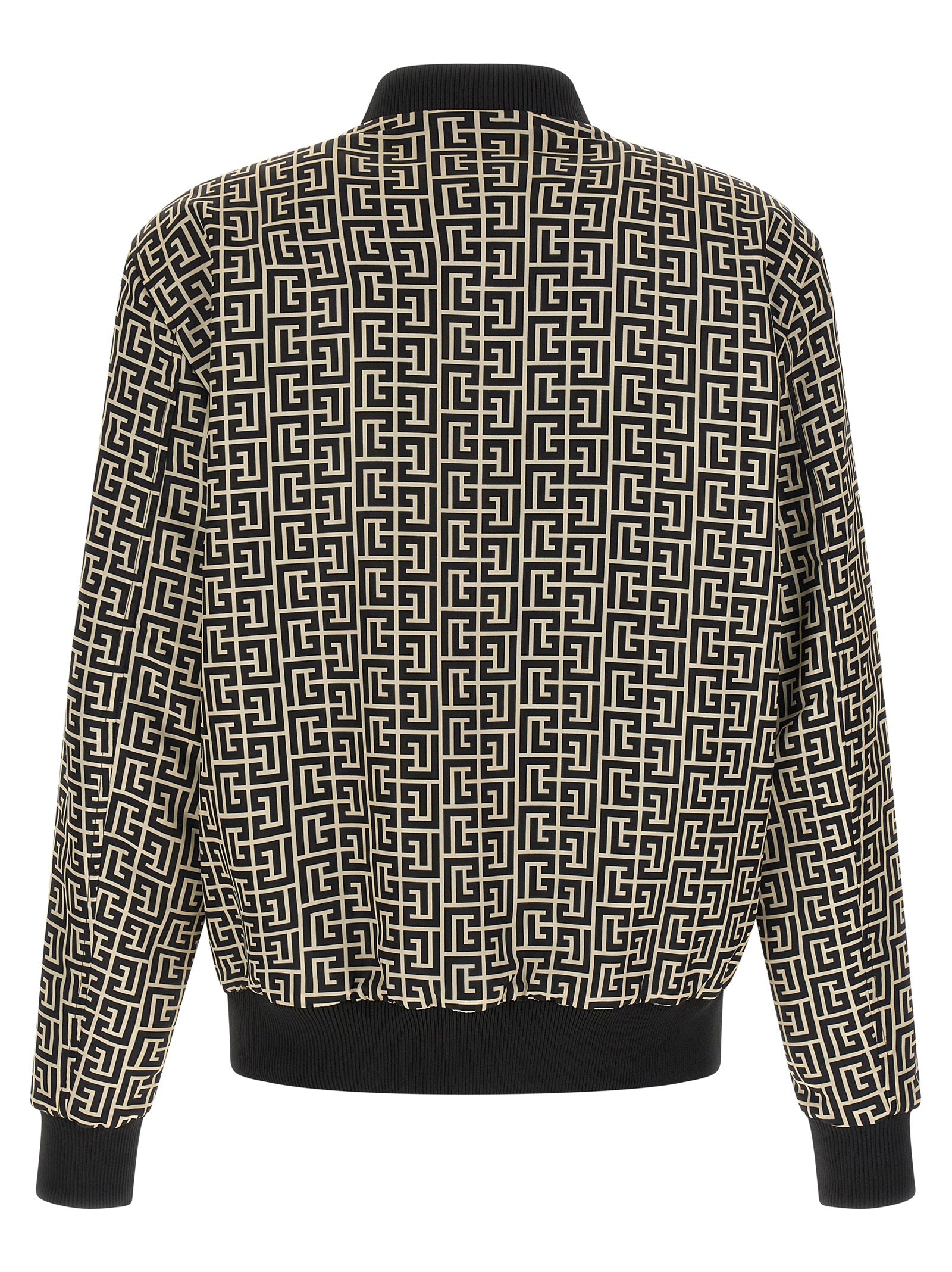 Balmain Men 'Monogram' Reversible Bomber Jacket BALMAIN