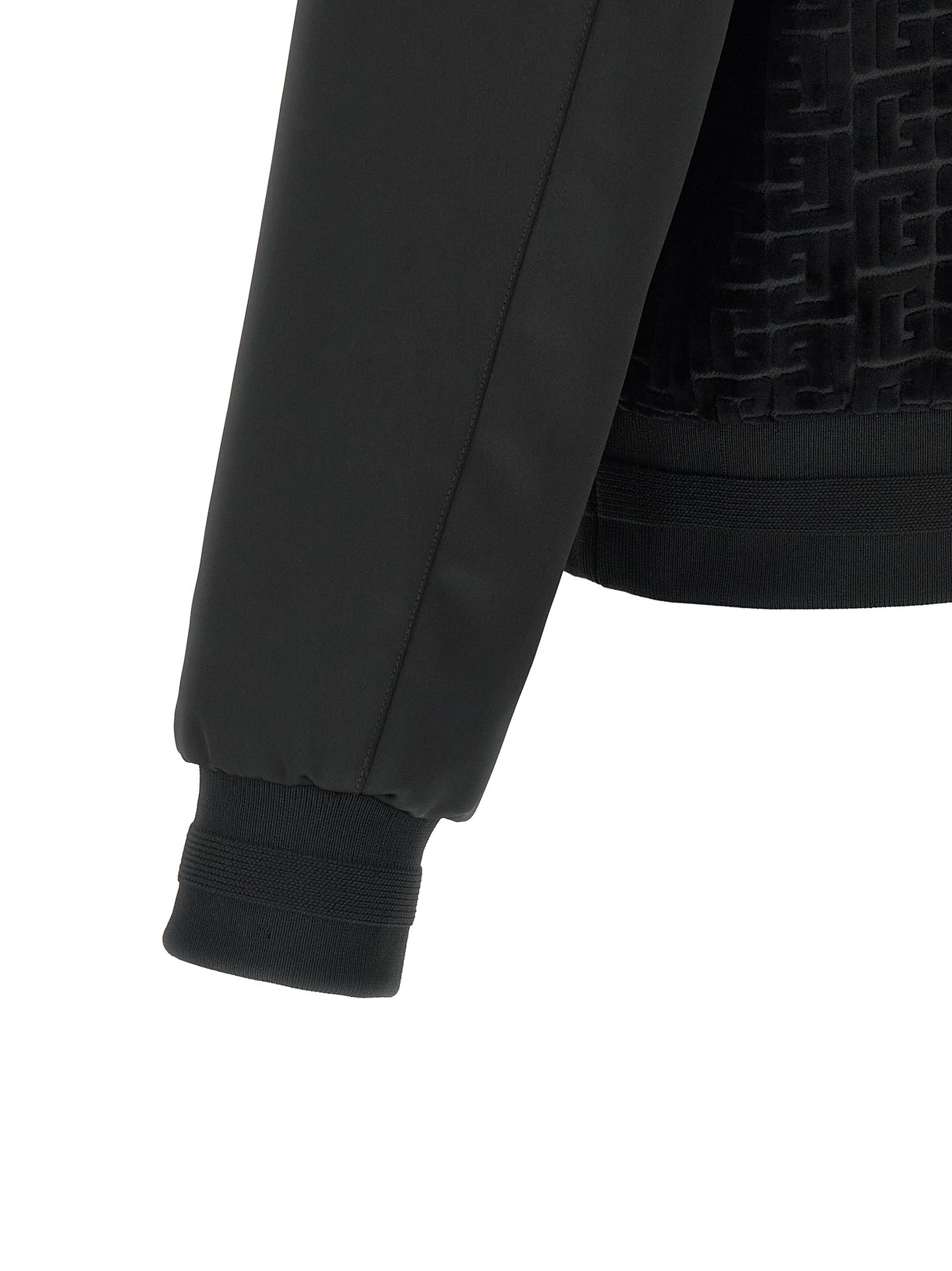 Balmain Men Velvet Bomber Jacket BALMAIN