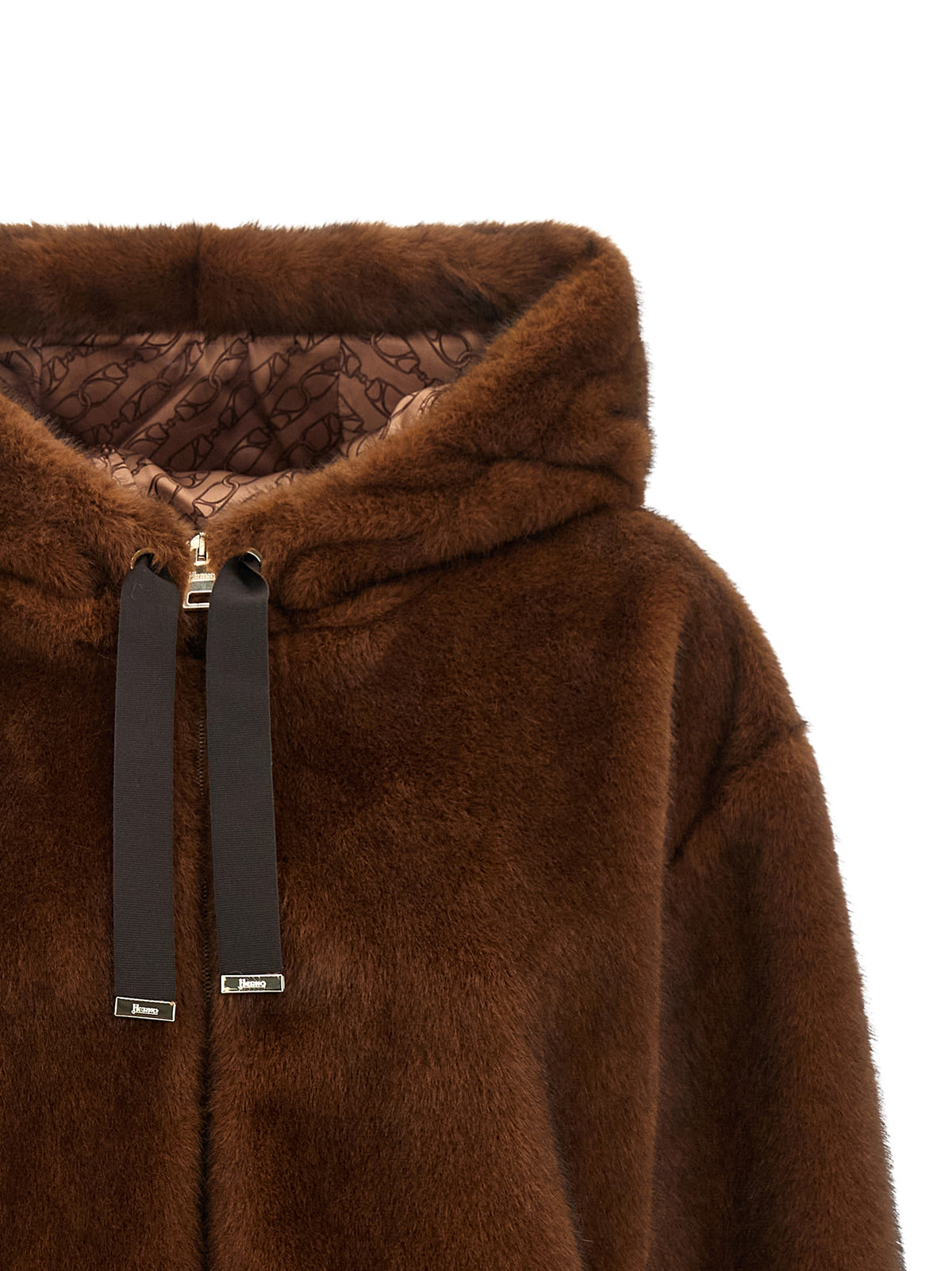 Herno Women Faux Fur Bomber Jacket HERNO