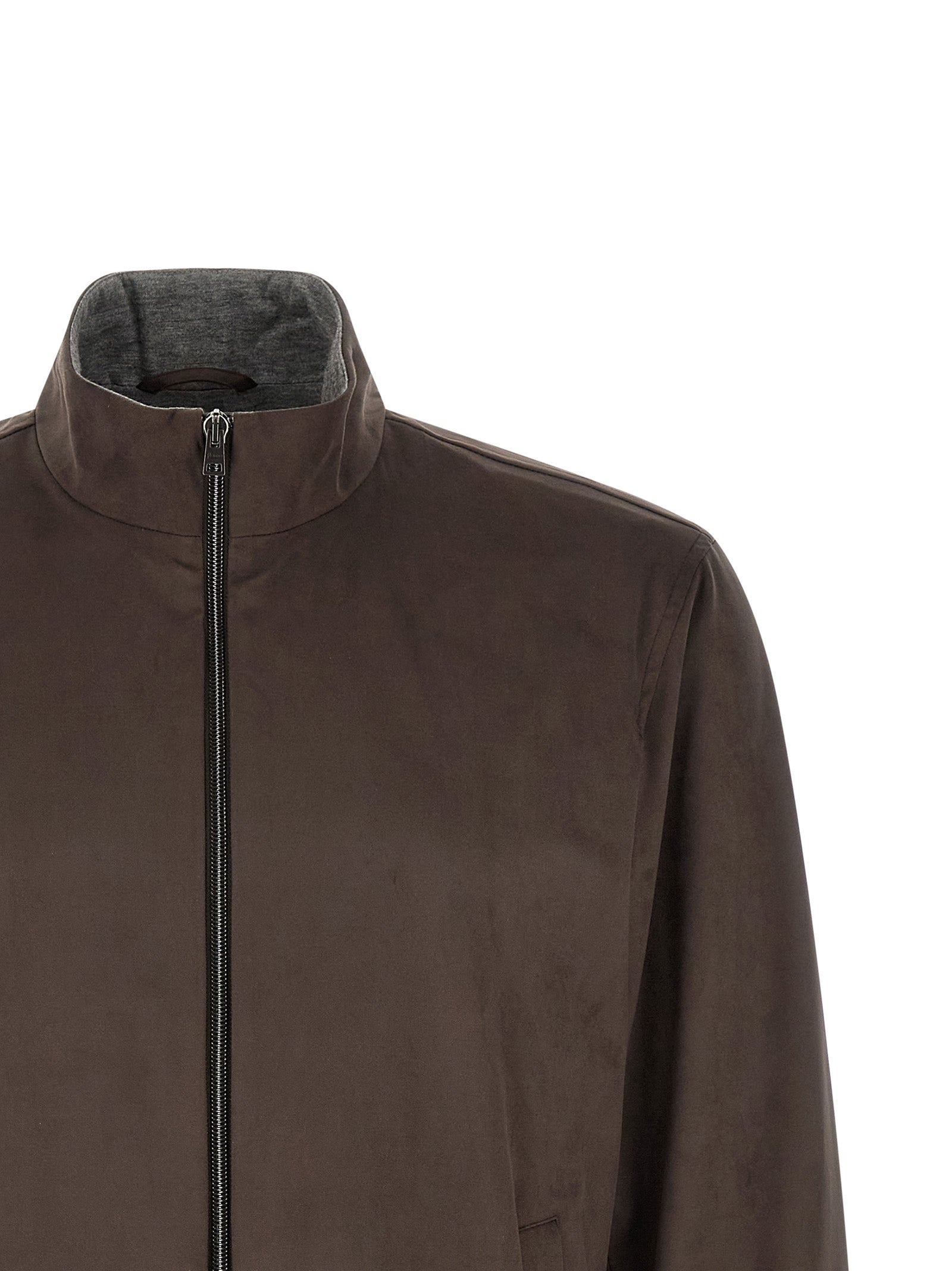 Herno Men Suede Effect Jacket HERNO