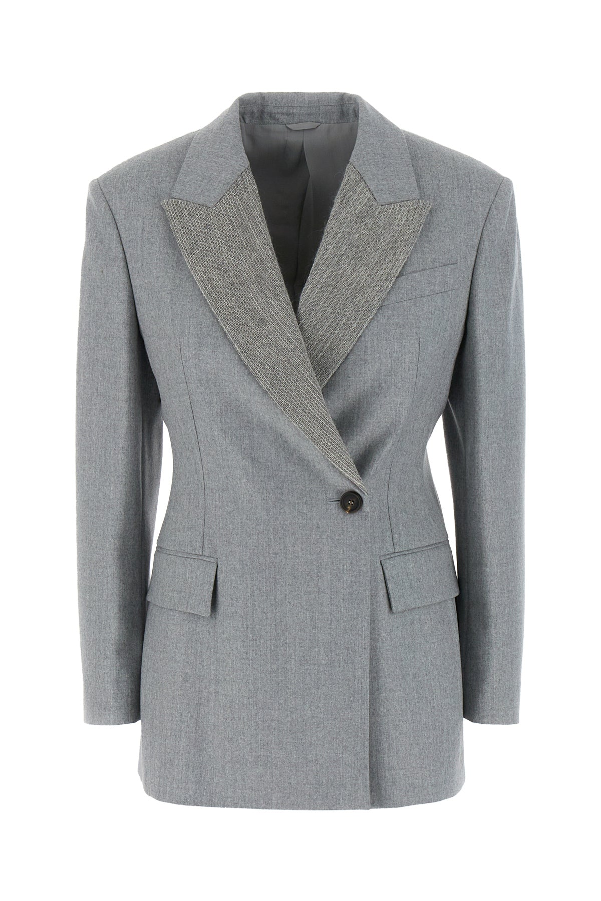 Brunello Cucinelli Women Brunello Cucinelli Woman Clothing Blazers & Gilets BRUNELLO CUCINELLI