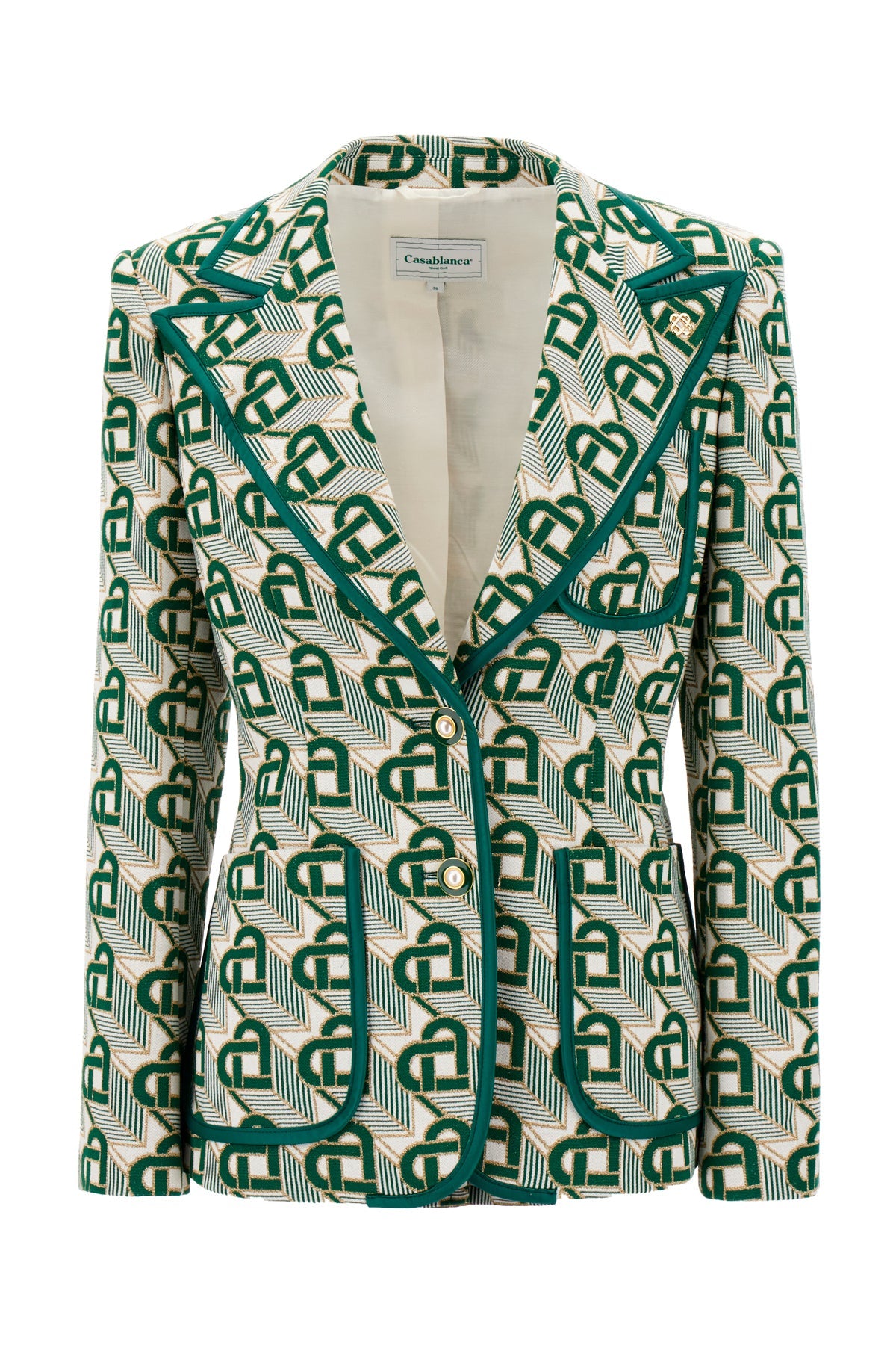 Casablanca Woman Clothing Blazers & Gilets CASABLANCA