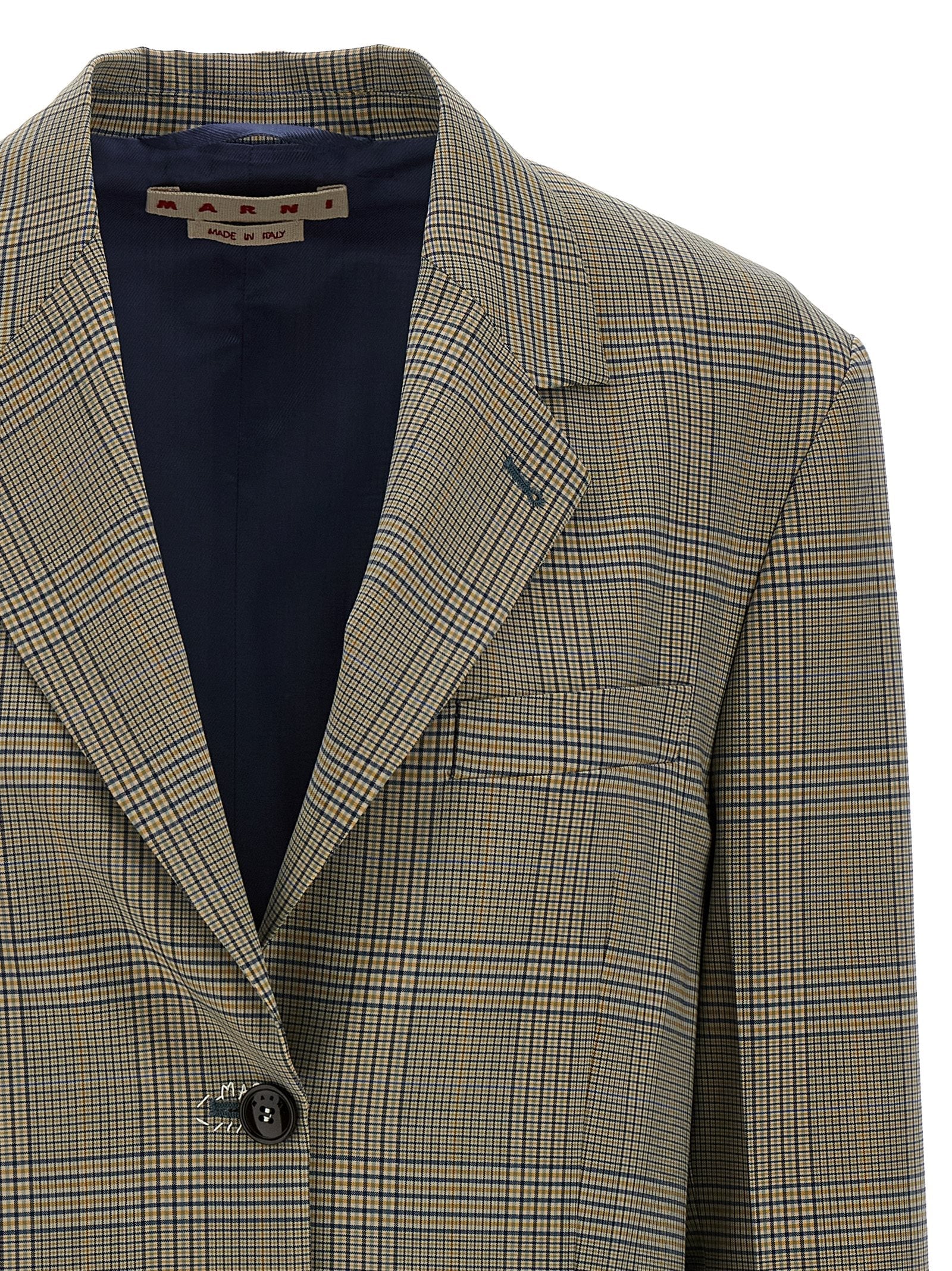 Marni Women Prince Of Wales Blazer MARNI