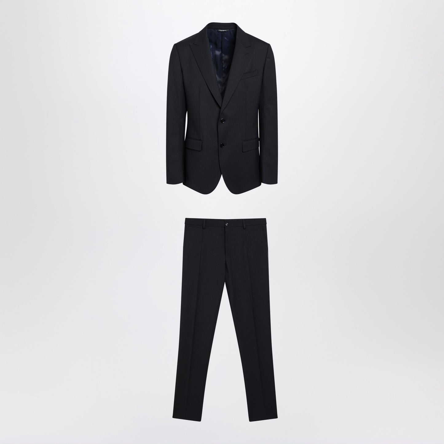 Dolce&Gabbana Martini Light Navy Virgin Wool Suit Men DOLCE & GABBANA