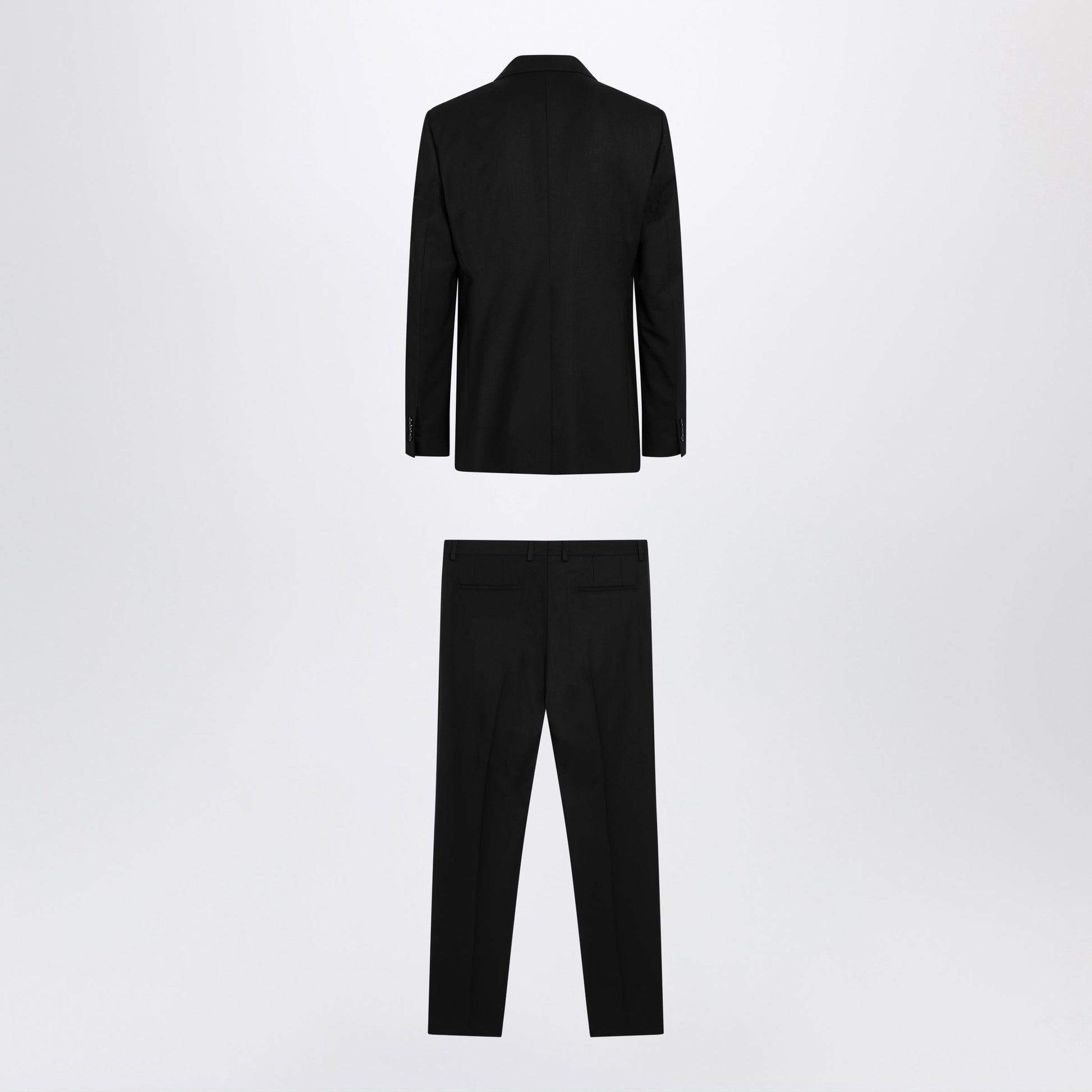 Dolce&Gabbana Martini Light Black Virgin Wool Suit Men DOLCE & GABBANA