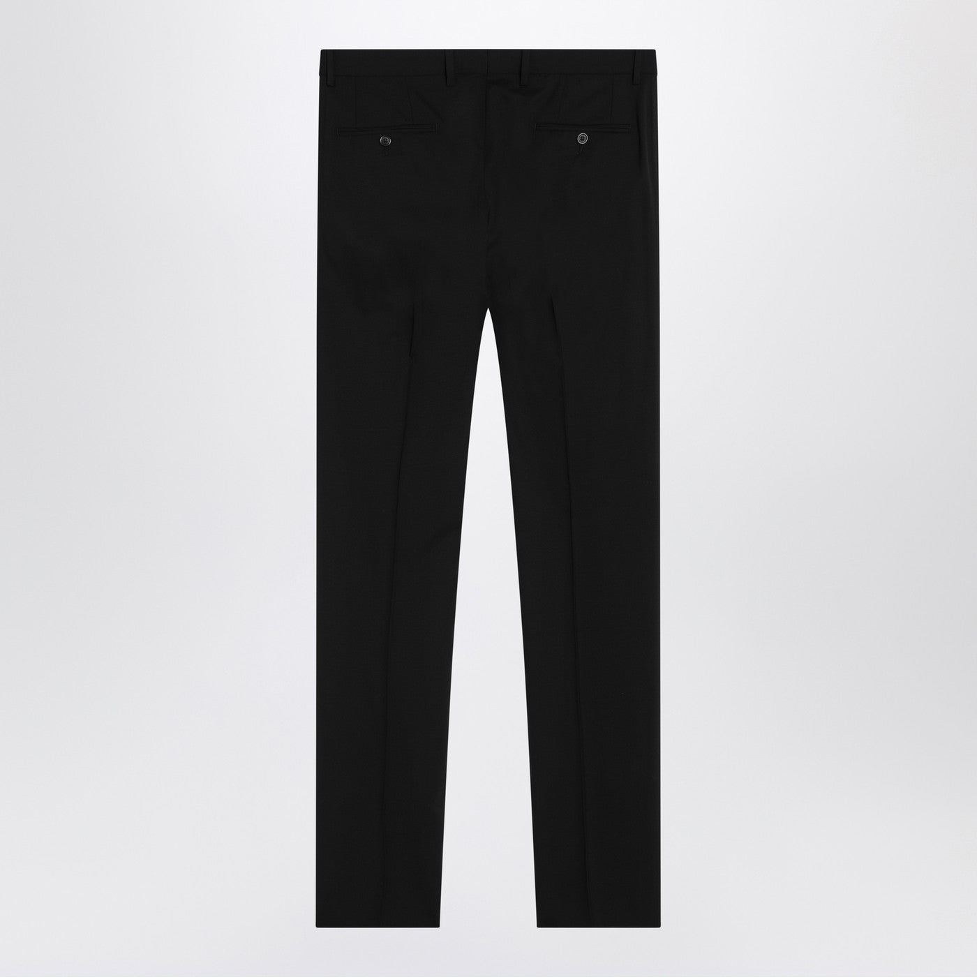 Dolce&Gabbana Black Single-Breasted Virgin Wool Suit Men DOLCE & GABBANA