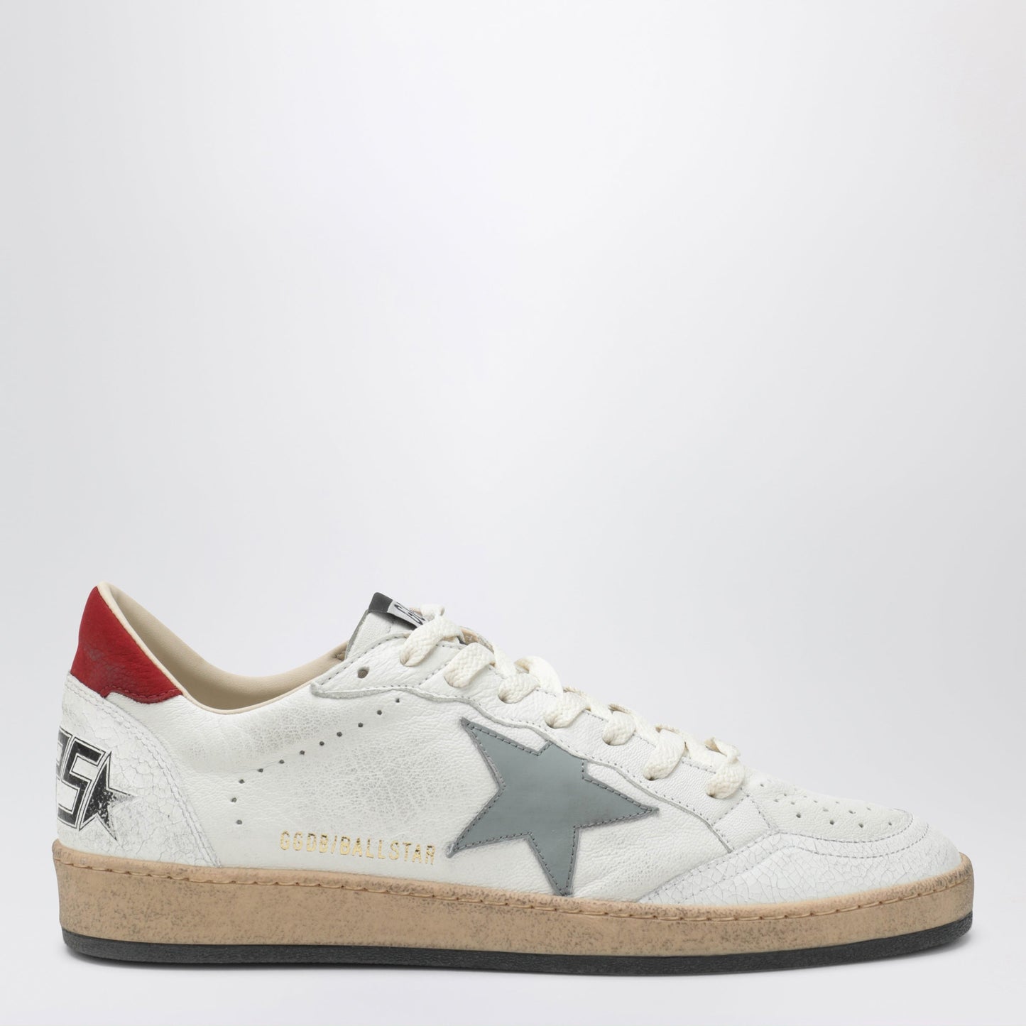 Golden Goose Ballstar Sneakers White/Blue/Red Men GOLDEN GOOSE