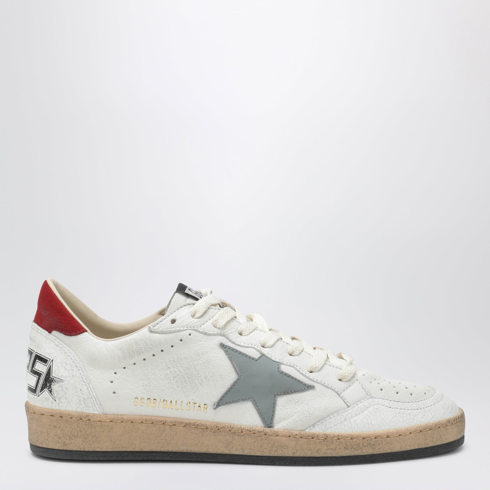 Golden Goose Ballstar Sneakers White/Blue/Red Men GOLDEN GOOSE