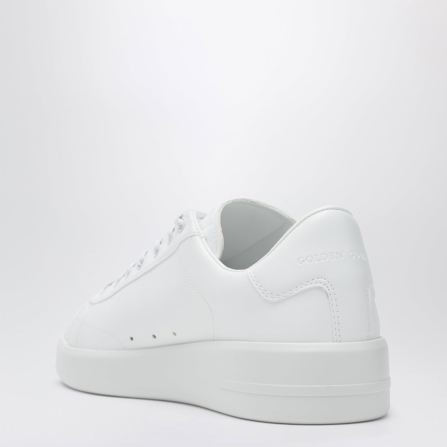 Golden Goose Purestar Bio-Based Sneakers With White Star And Heel Tab Men GOLDEN GOOSE