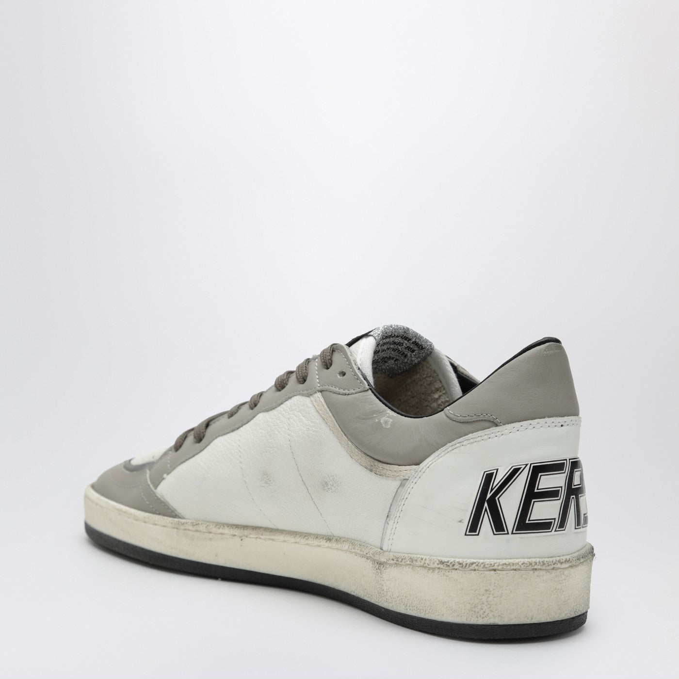 Golden Goose Ball Star Sneakers White/Taupe/Burgundy Men GOLDEN GOOSE
