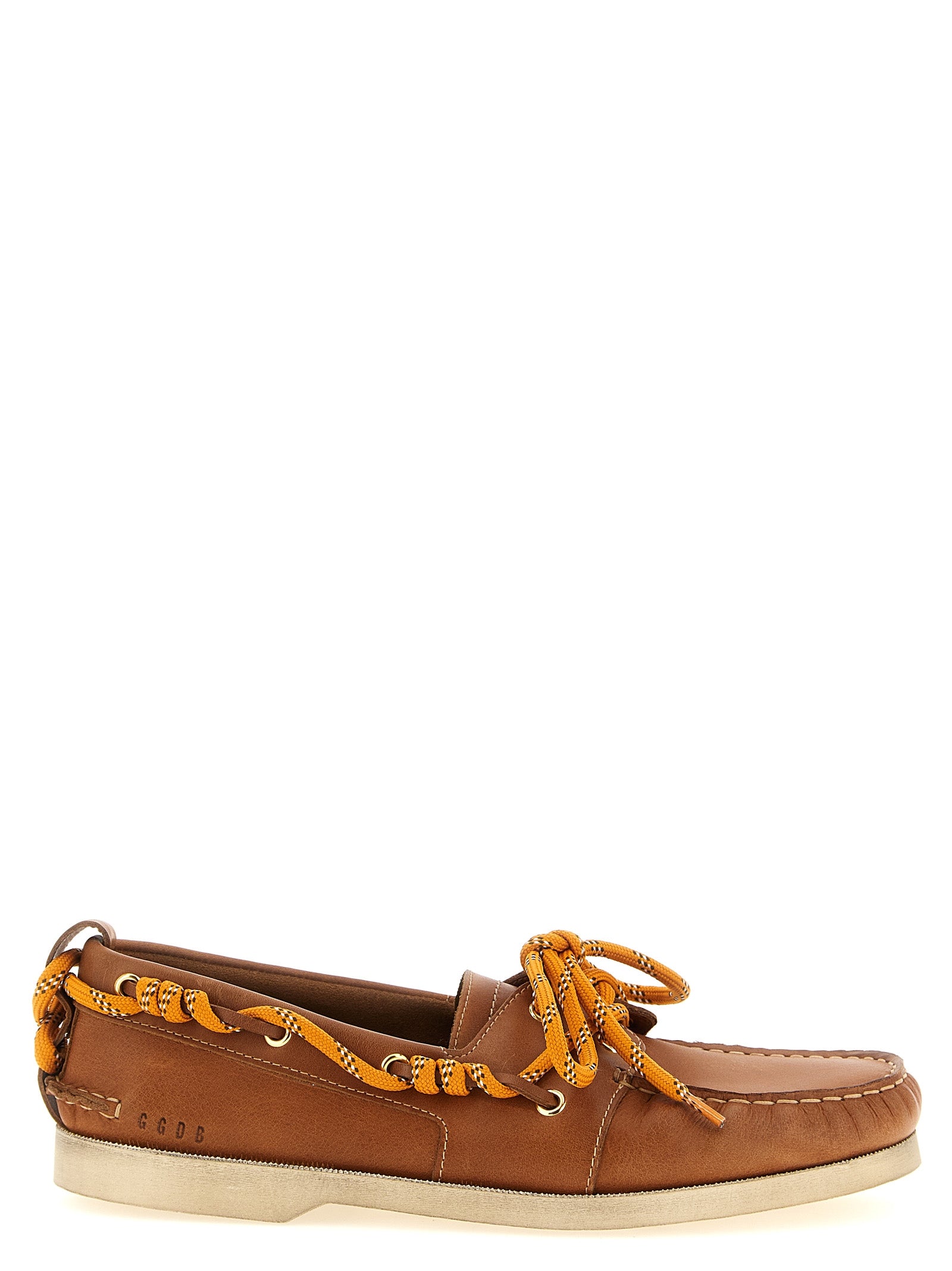 Golden Goose Men Leather Boat Shoe GOLDEN GOOSE