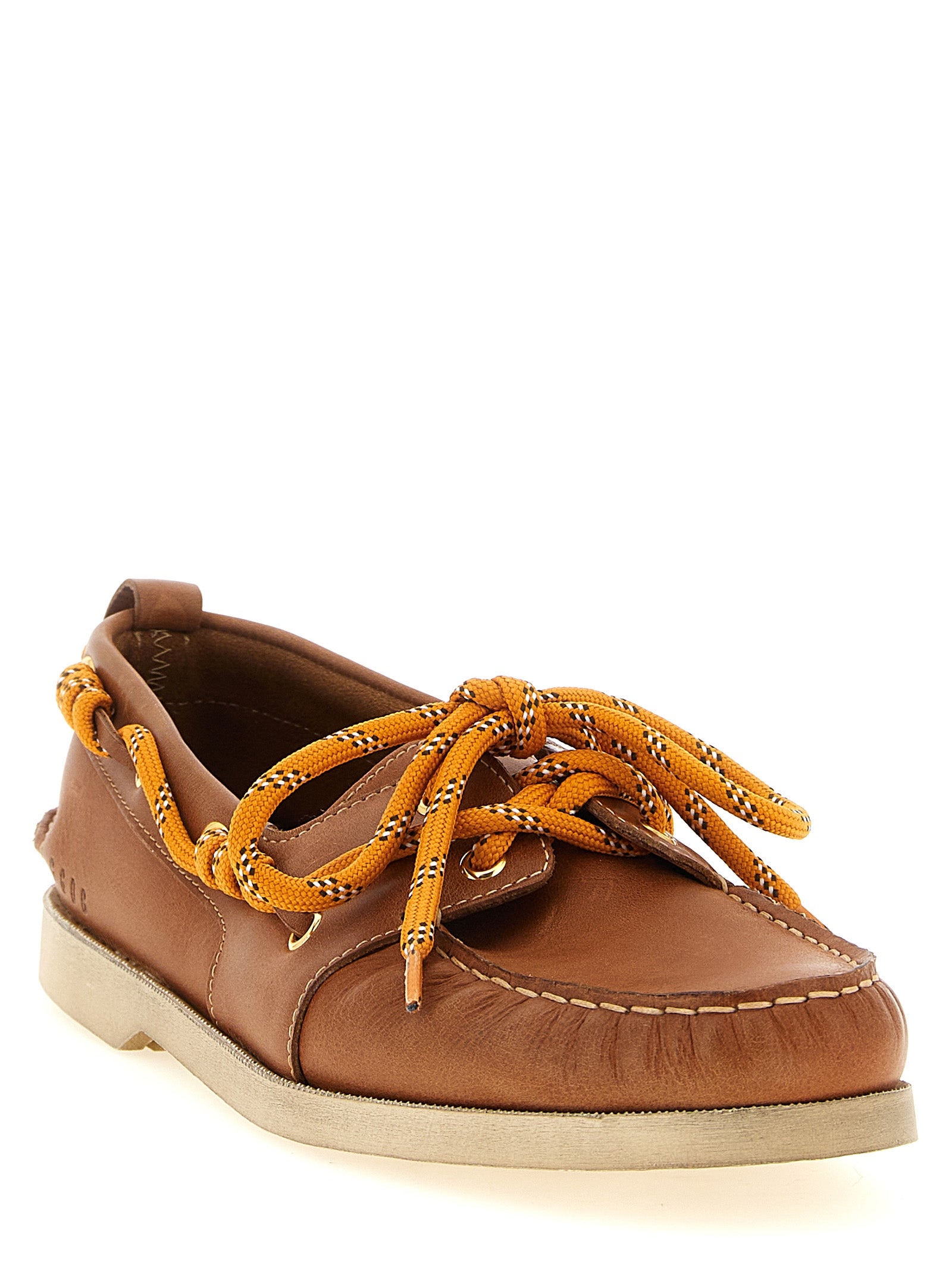 Golden Goose Men Leather Boat Shoe GOLDEN GOOSE