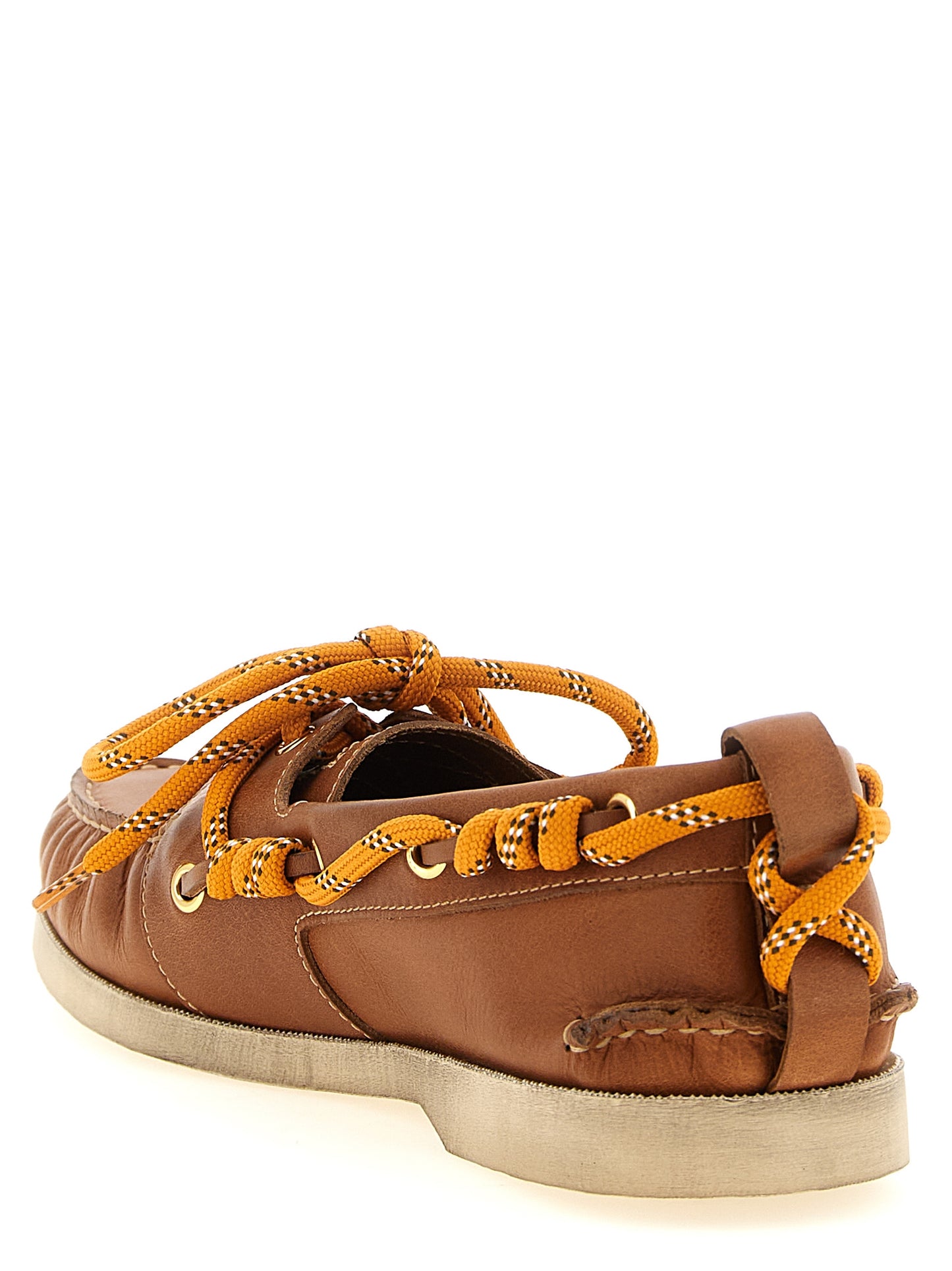 Golden Goose Men Leather Boat Shoe GOLDEN GOOSE