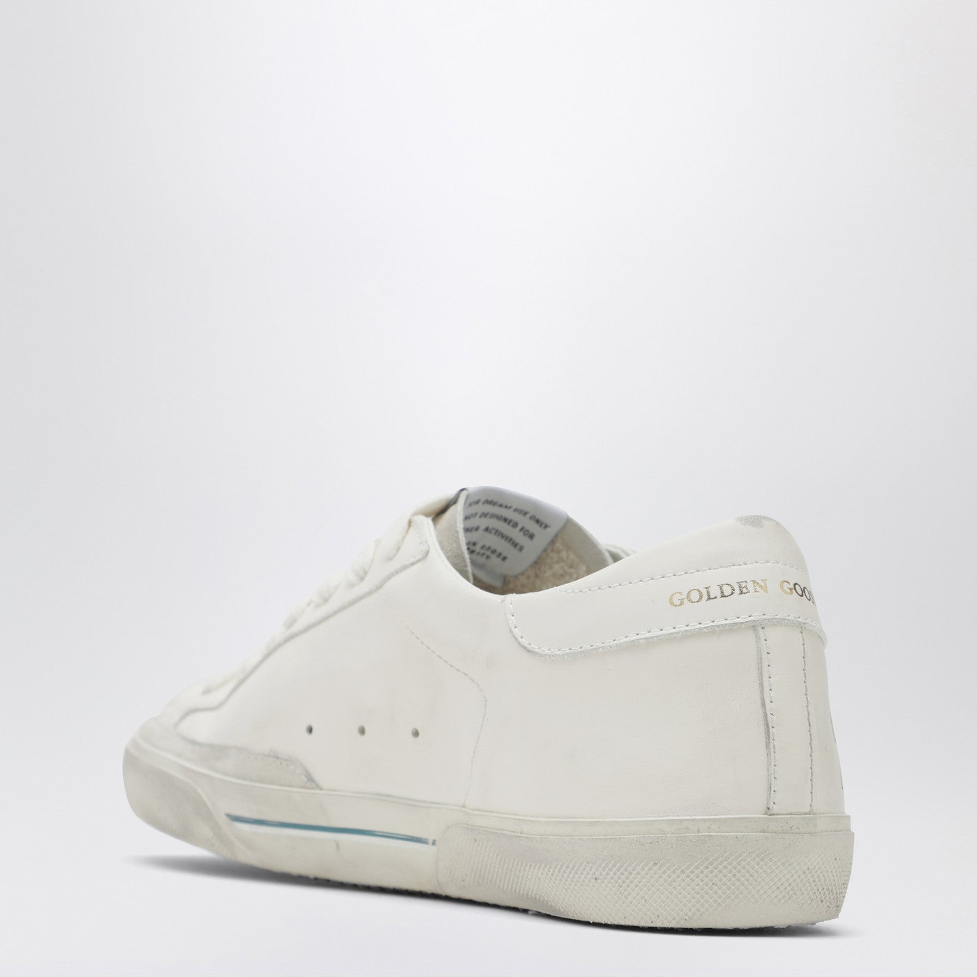 Golden Goose Super-Star White/Platinum Sneakers Men GOLDEN GOOSE