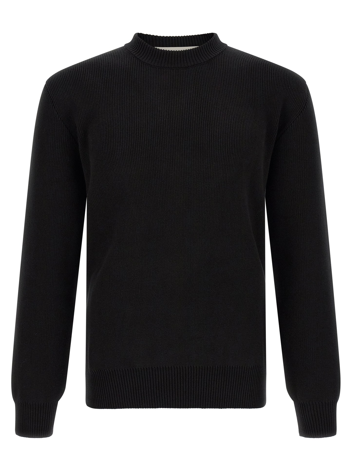 Golden Goose Men Ribbed Sweater With Logo GOLDEN GOOSE