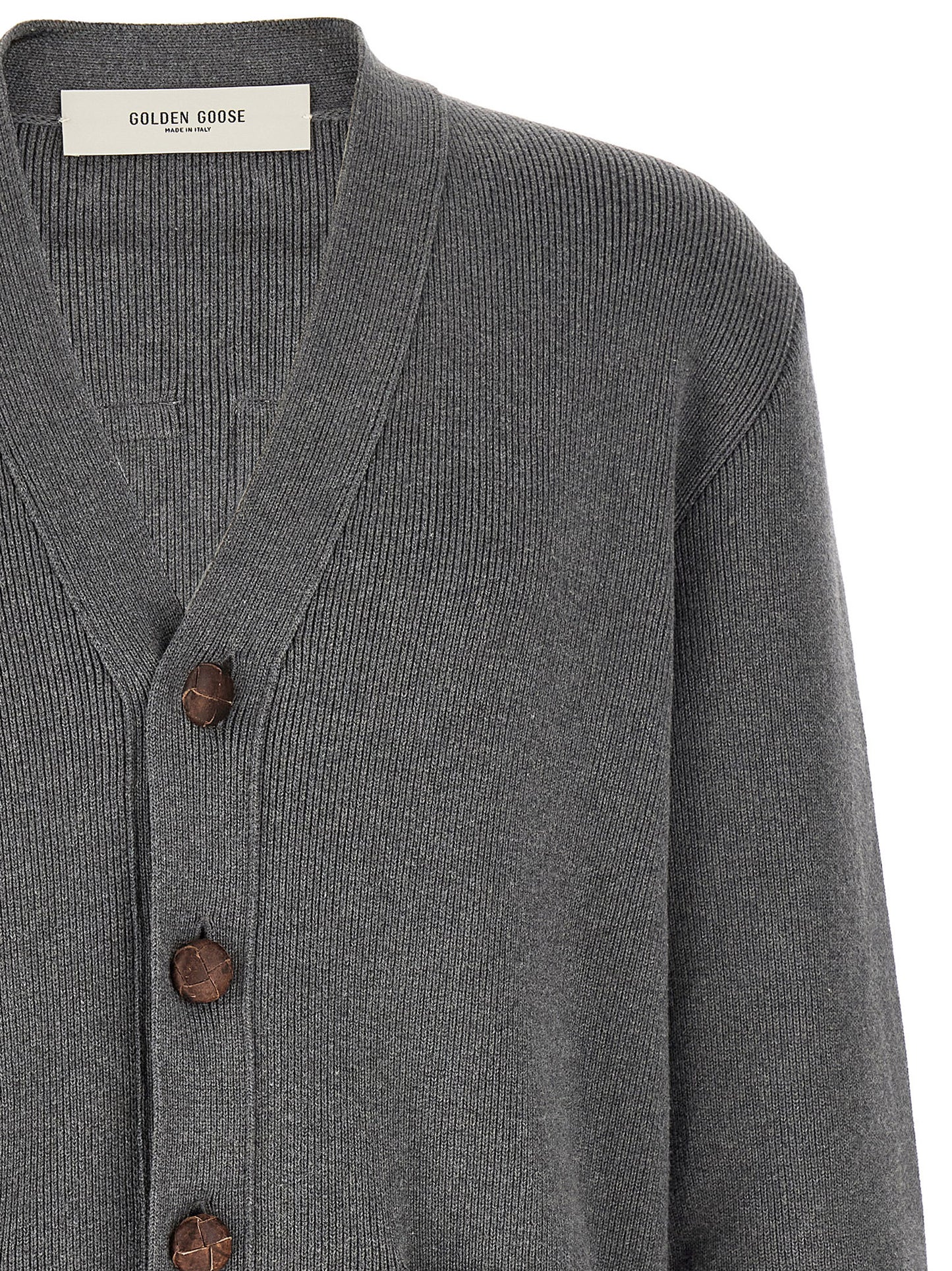 Golden Goose Men Logo Cardigan GOLDEN GOOSE