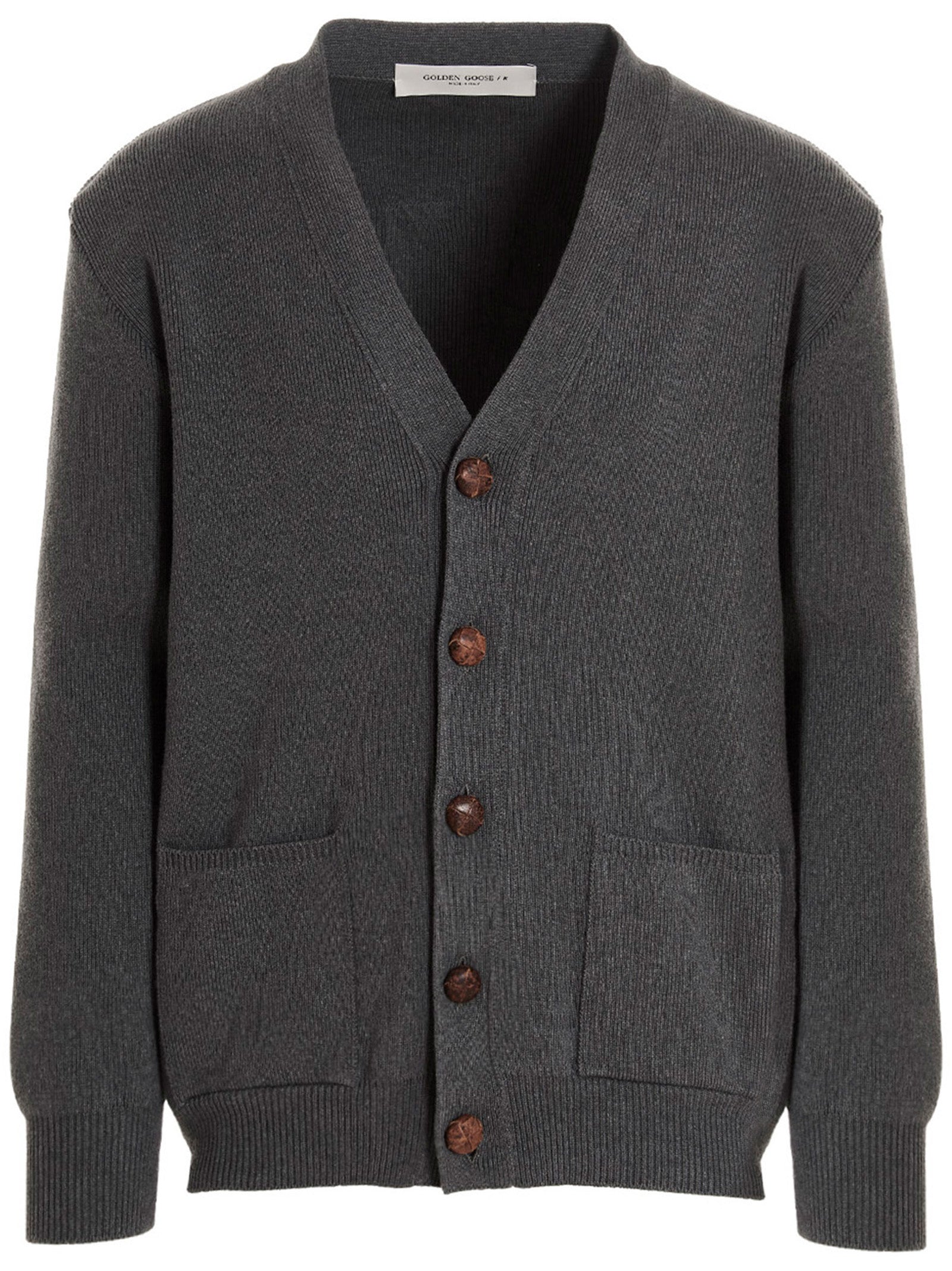 Golden Goose Men Logo Cardigan GOLDEN GOOSE