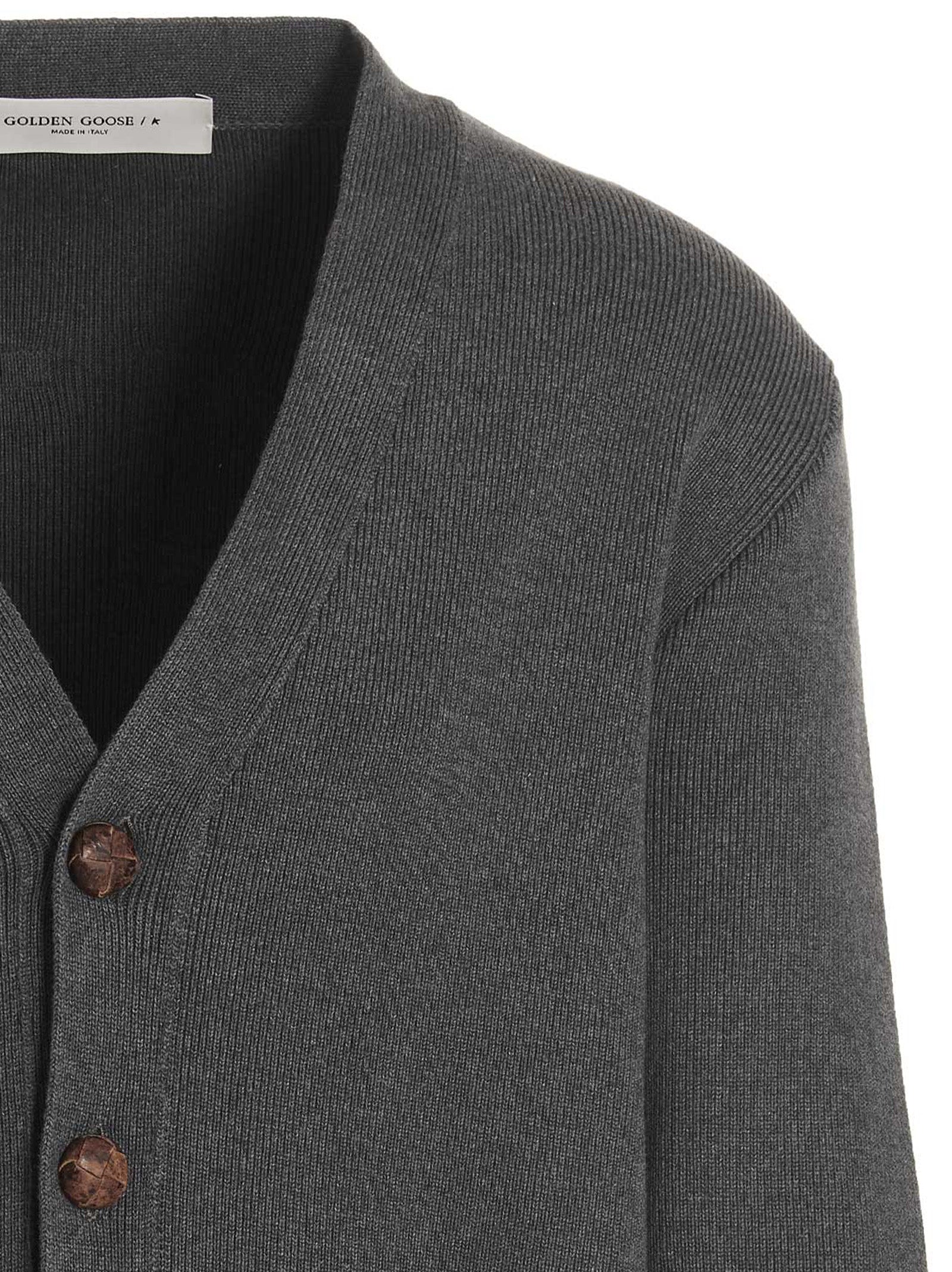 Golden Goose Men Logo Cardigan GOLDEN GOOSE