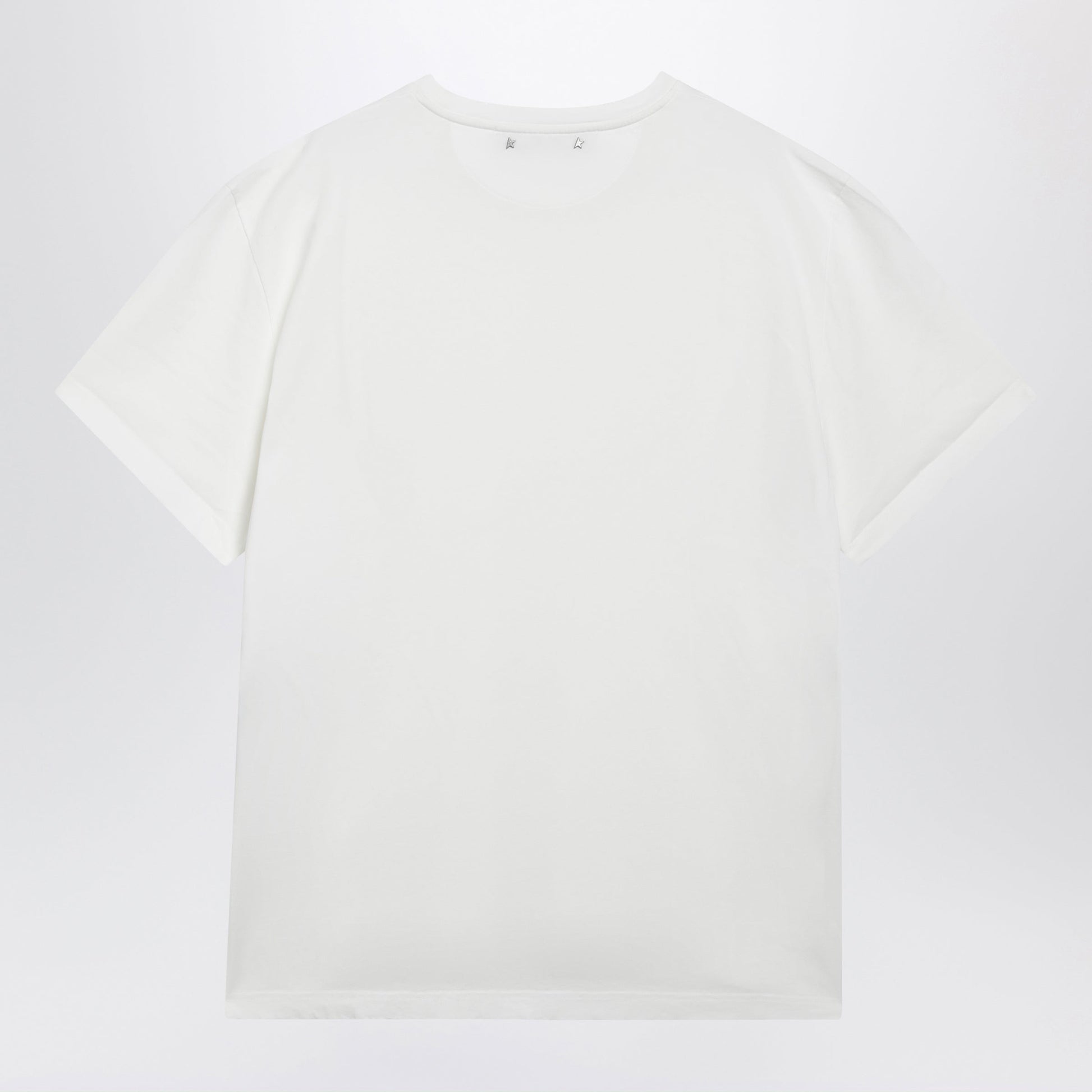 Golden Goose White Cotton T-Shirt Men GOLDEN GOOSE