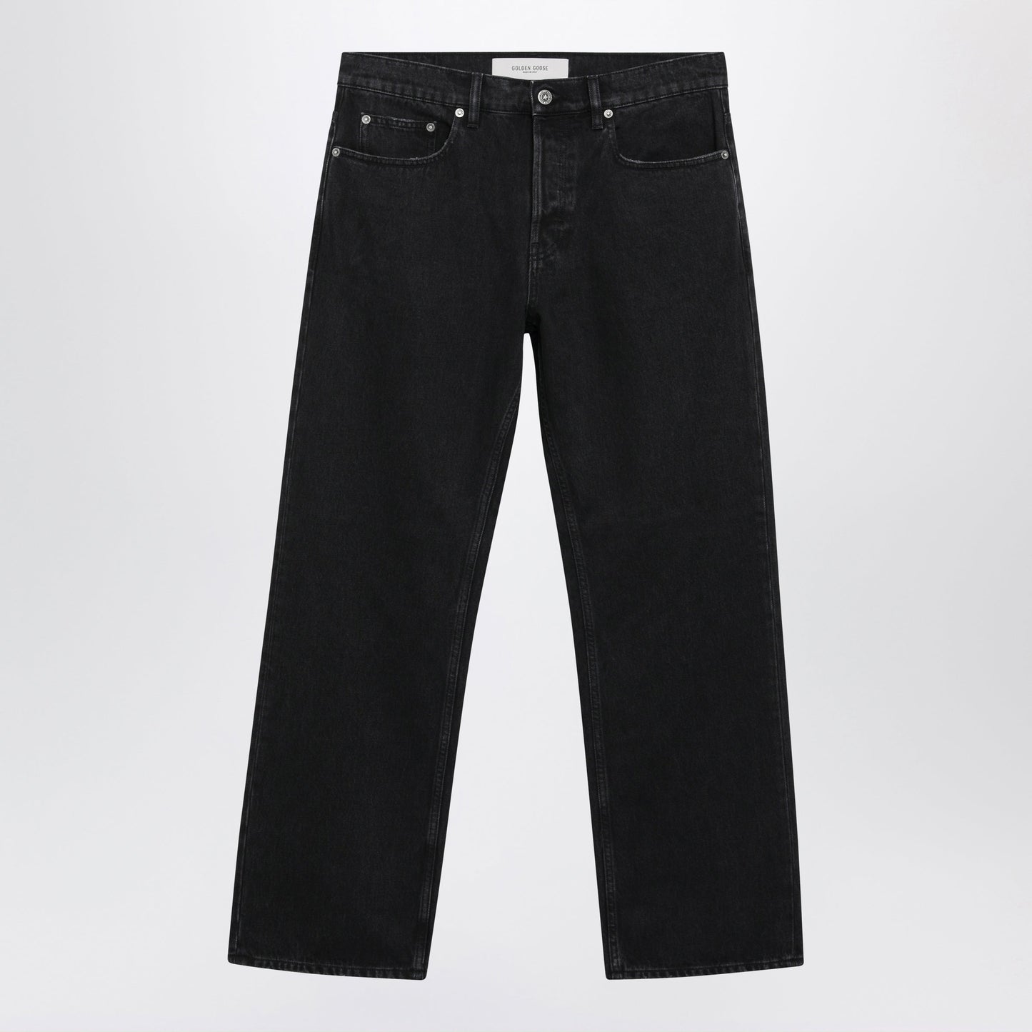 Golden Goose Vintage-Effect Black Jeans Men GOLDEN GOOSE