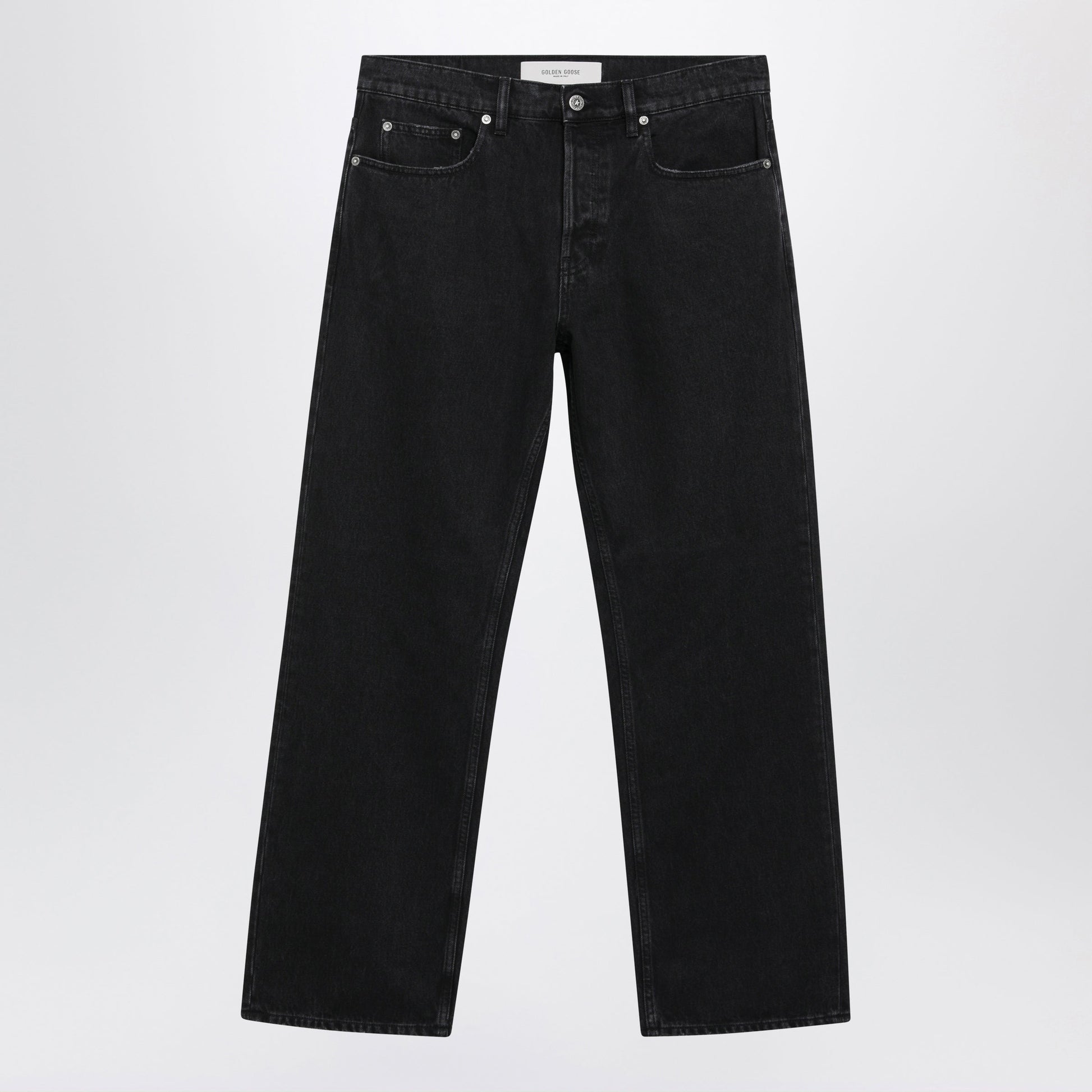 Golden Goose Vintage-Effect Black Jeans Men GOLDEN GOOSE