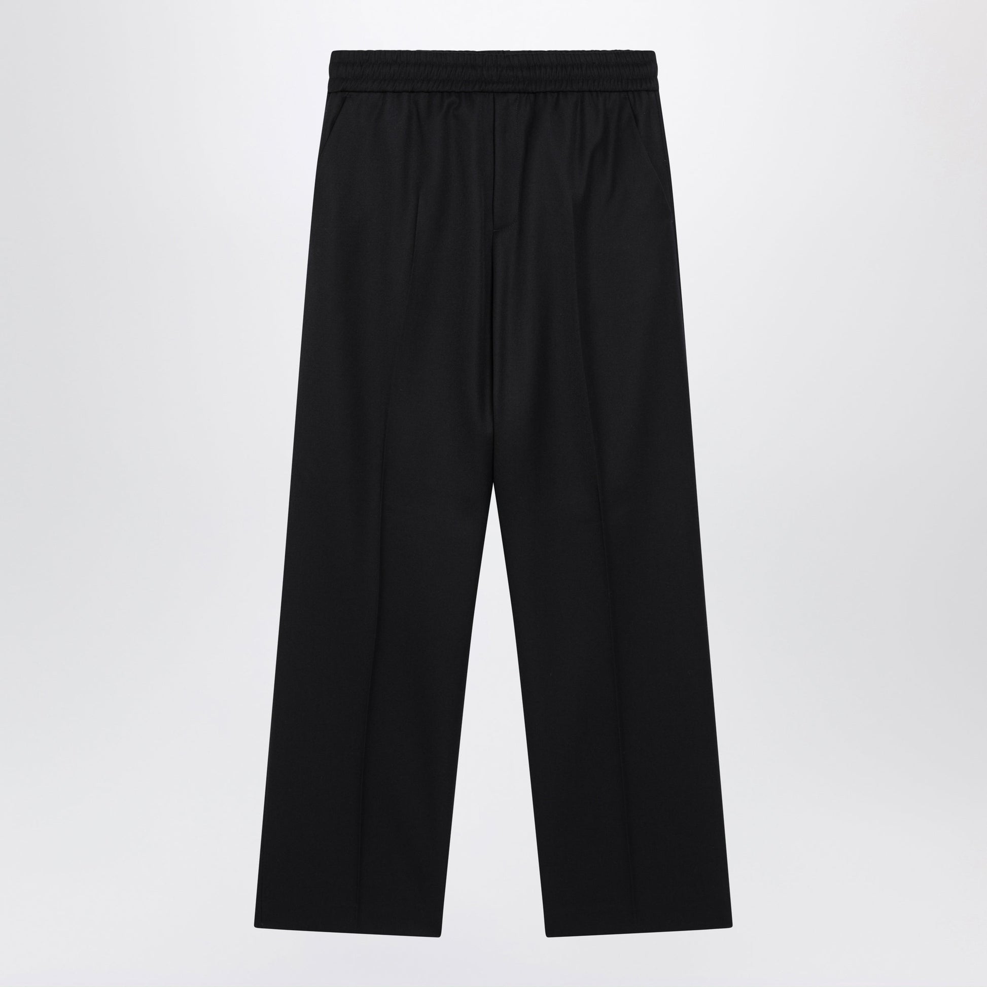 Golden Goose Straight-Leg Trousers In Cotton-Wool Blend, Dark Blue Men GOLDEN GOOSE