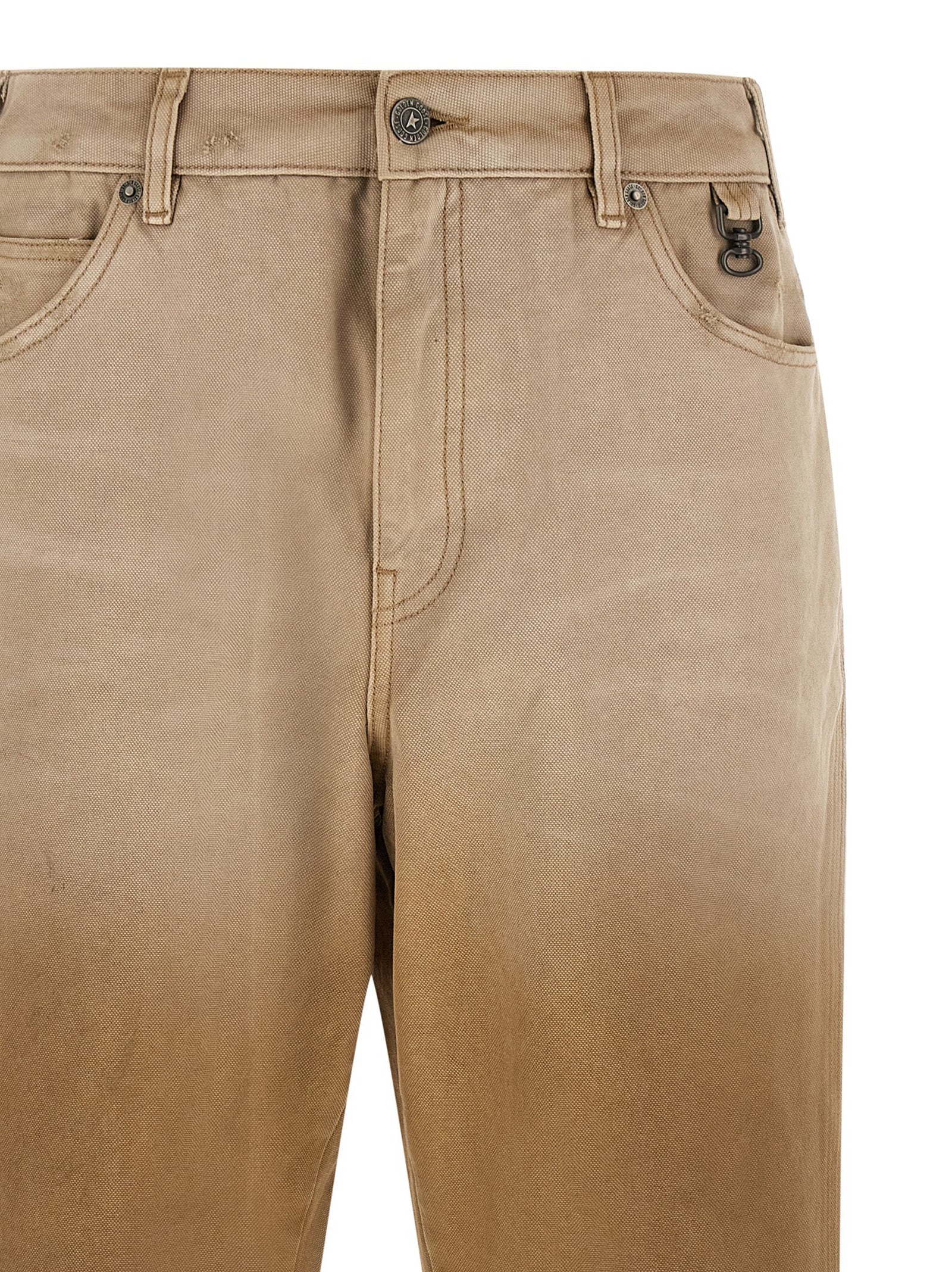 Golden Goose Men Journey Russell Trousers With Check Lapels GOLDEN GOOSE