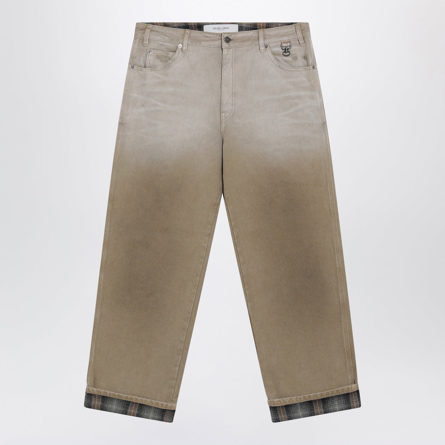 Golden Goose Degrade-Effect Cotton Painter Trousers Men GOLDEN GOOSE