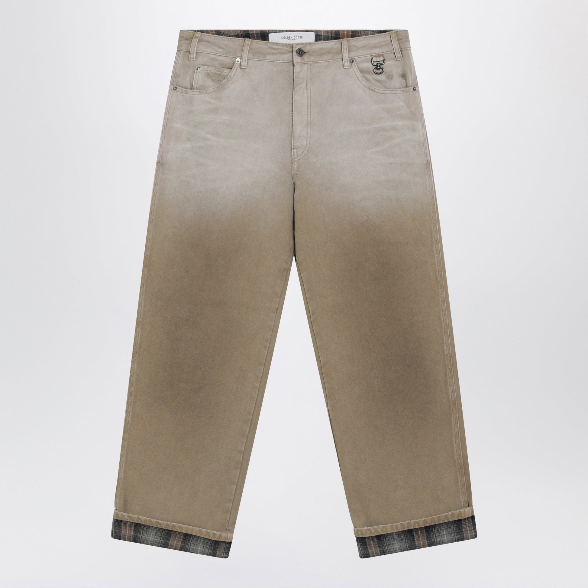 Golden Goose Degrade-Effect Cotton Painter Trousers Men GOLDEN GOOSE