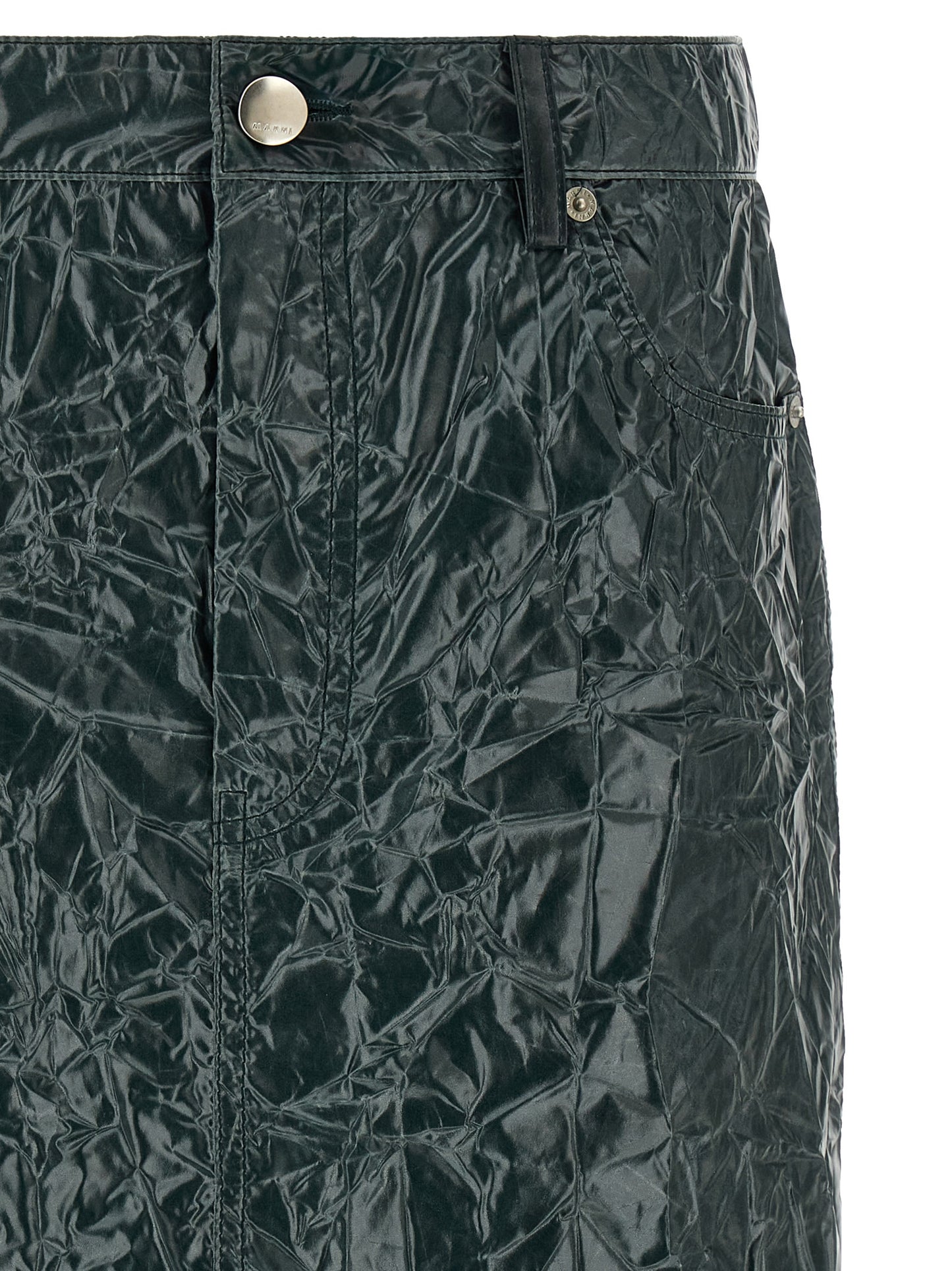 Marni Women Skirt With A Wrinkled Effect MARNI