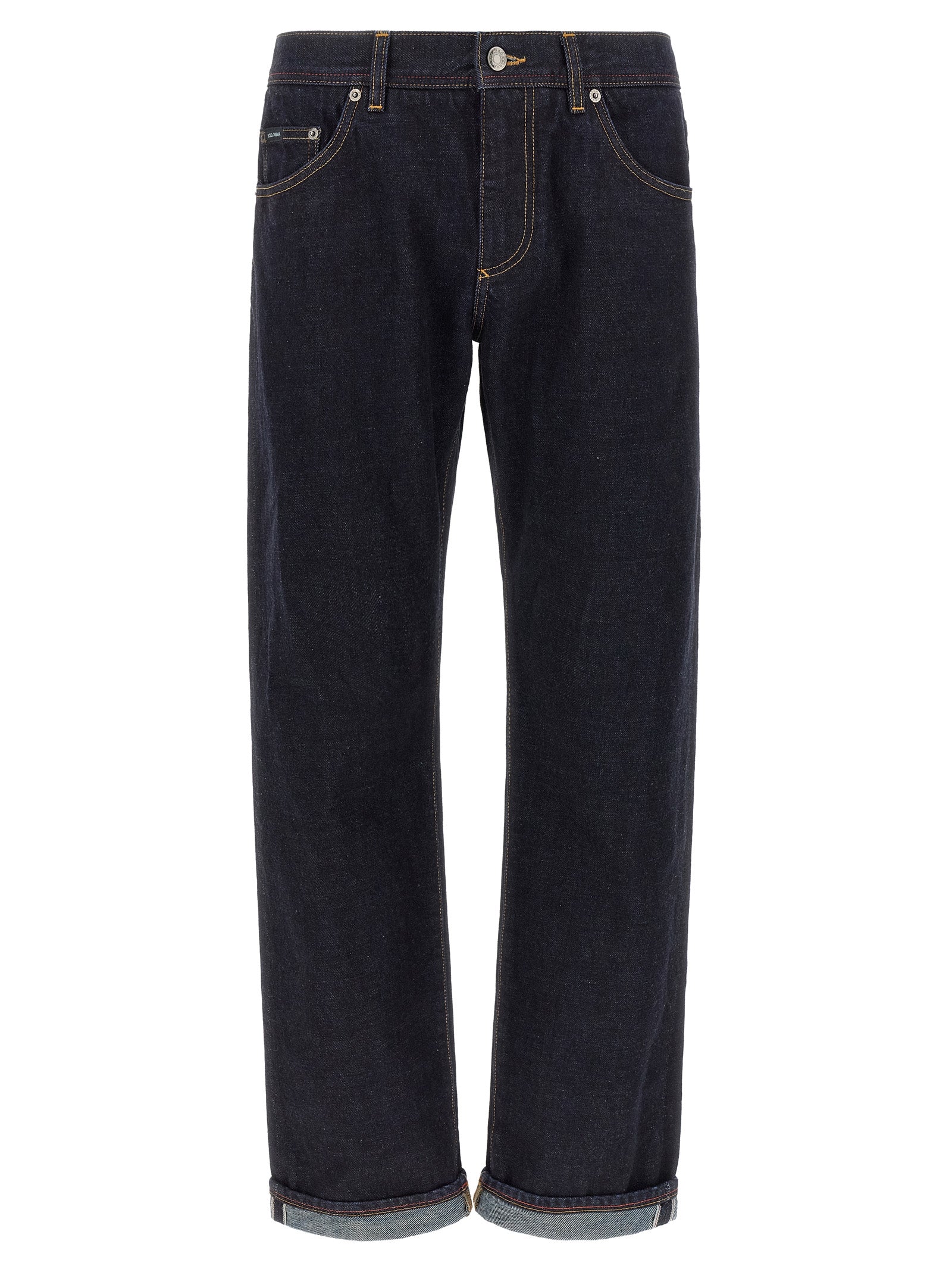 Dolce & Gabbana Men Dg Embroidery Jeans DOLCE & GABBANA